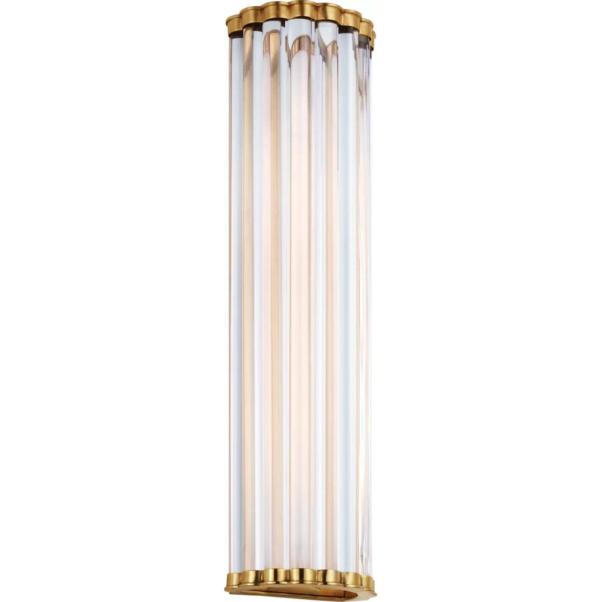 Visual Comfort Signature Collection CHD2926AB-CG Chapman & Myers Kean LED 5.75 inch Antique-Burnished Brass Sconce Wall Light