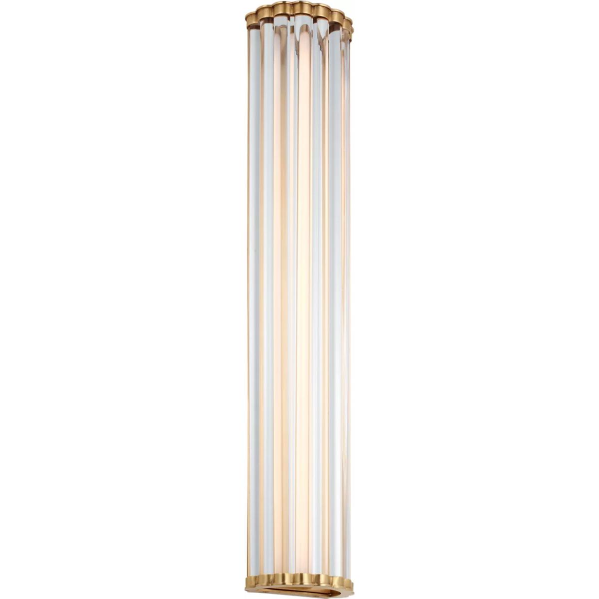 Visual Comfort Signature Collection CHD2927AB-CG Chapman & Myers Kean LED 5.75 inch Antique-Burnished Brass Sconce Wall Light