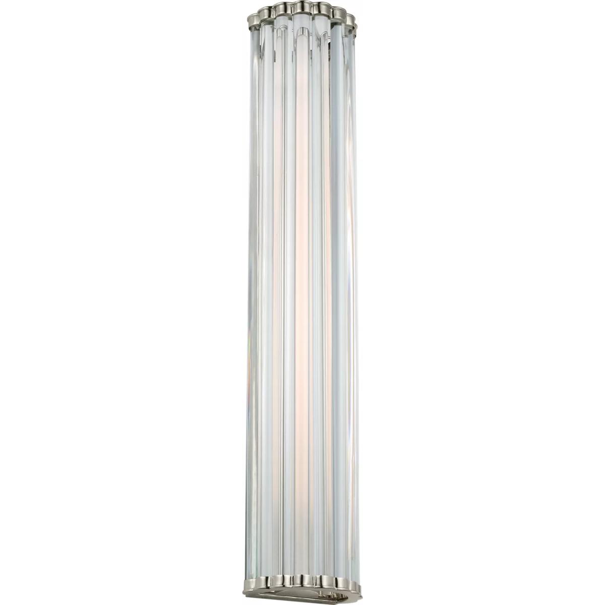 Visual Comfort Signature Collection CHD2927PN-CG Chapman & Myers Kean LED 5.75 inch Polished Nickel Sconce Wall Light