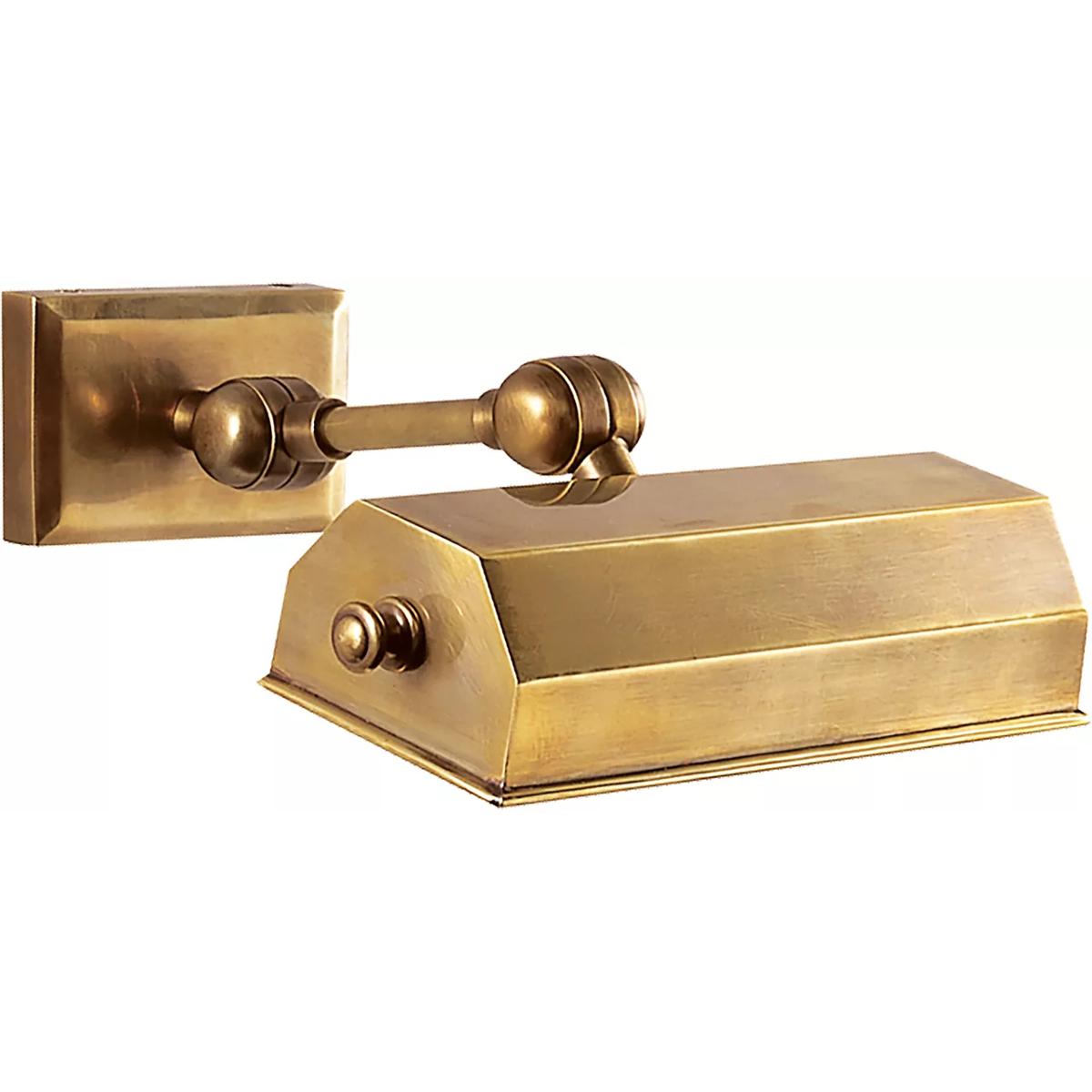 Visual Comfort Signature Collection CHD5117AB Chapman & Myers Dorchester2 40 watt 8 inch Antique-Burnished Brass Picture Light Wall Light