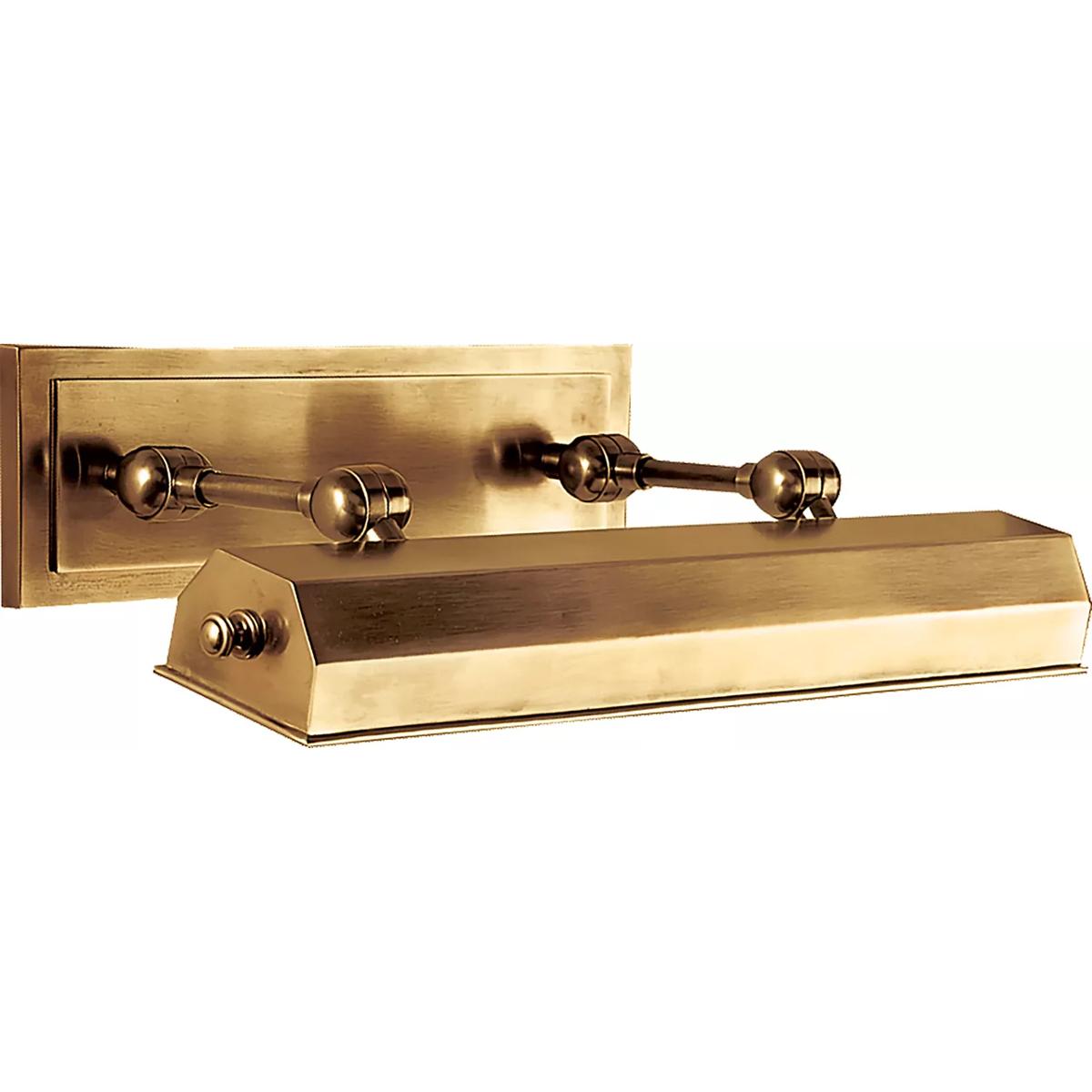 Visual Comfort Signature Collection CHD5137AB Chapman & Myers Dorchester2 80 watt 18 inch Antique-Burnished Brass Picture Light Wall Light