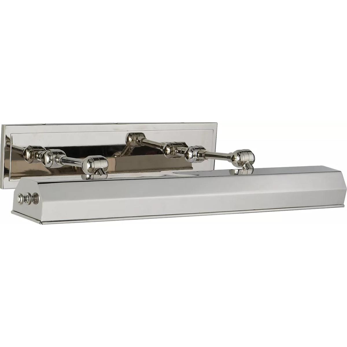 Lighting New York CHD5147PN Visual Comfort Signature Collection Chapman & Myers Dorchester2 80 watt 24 inch Polished Nickel Picture Light Wall Light C