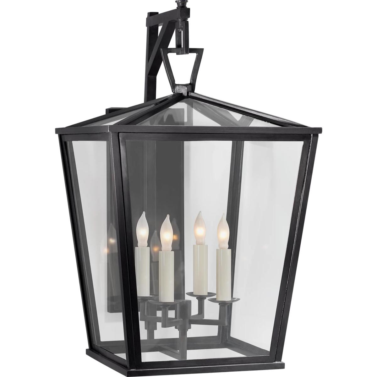 Visual Comfort Signature Collection CHO2085BZ Chapman & Myers DarlanaO 4 Light 21.25 inch Bronze Outdoor Wall Lantern, Medium