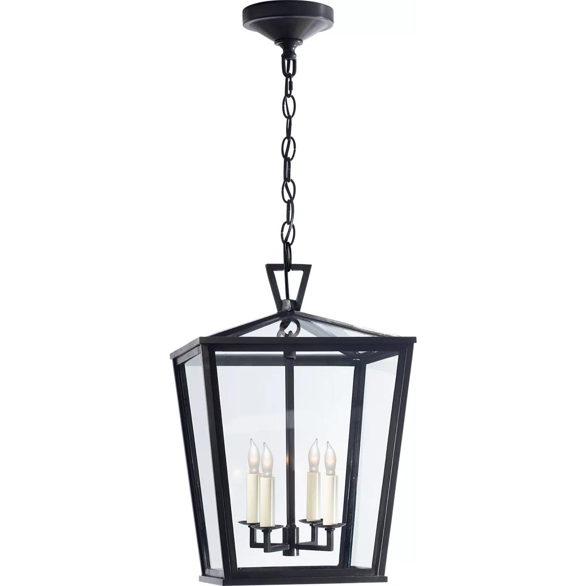 Visual Comfort Signature Collection CHO5084BZ Chapman & Myers DarlanaO 4 Light 12.5 inch Bronze Outdoor Hanging Lantern, Small