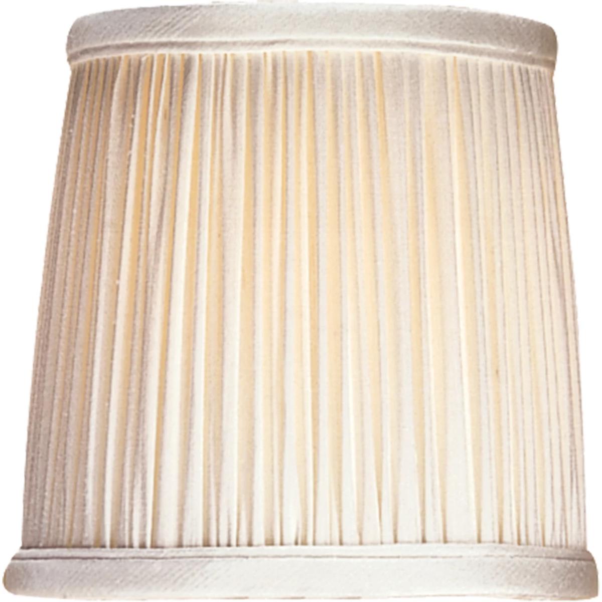 Visual Comfort Signature Collection CHS104S Chapman & Myers Clip On Silk 4 inch Candle Clip Shade