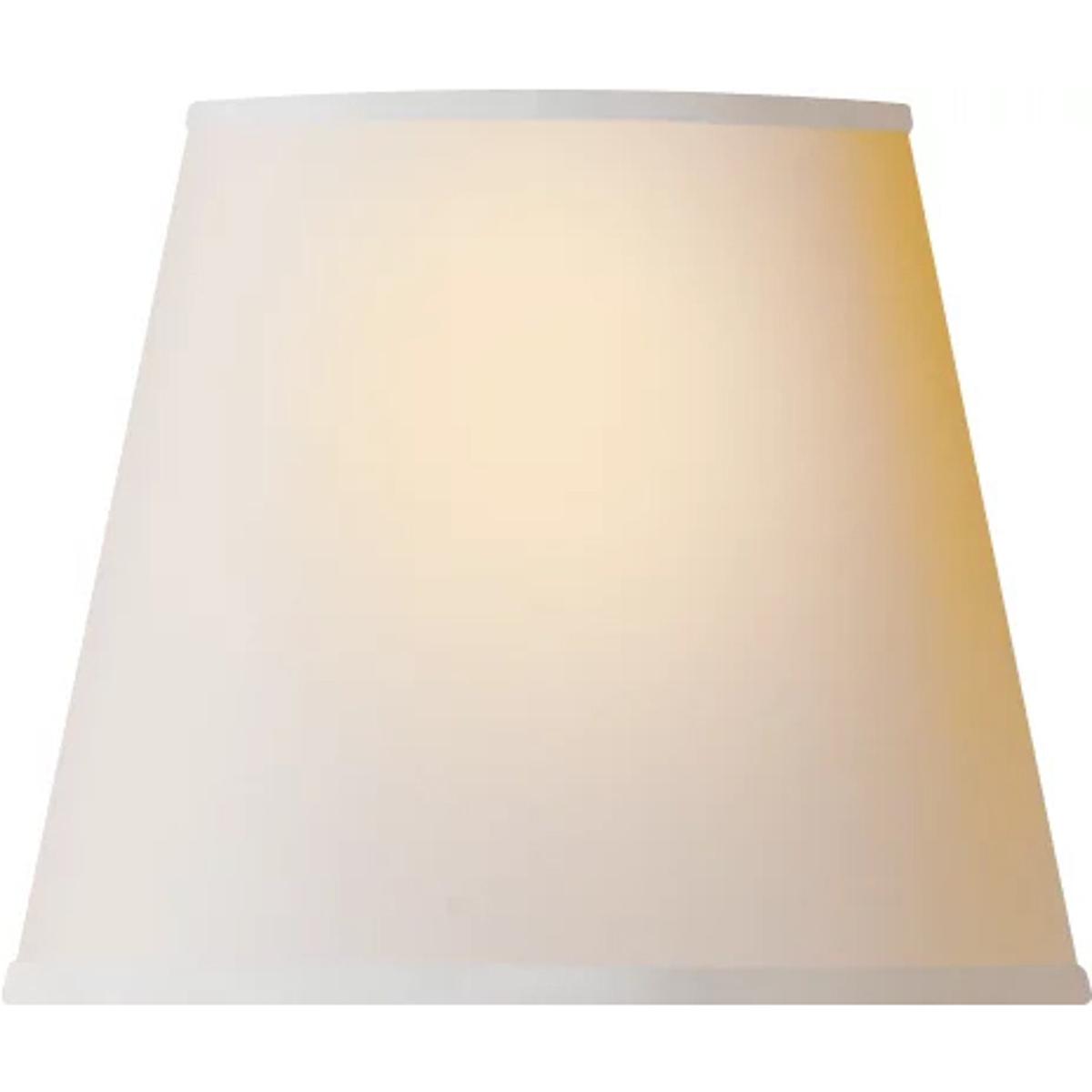 Lighting New York R-CHS114NP Visual Comfort Signature Collection Chapman & Myers Clip On Natural Paper 6 inch Candle Clip Shade CHS114NP - Open Box