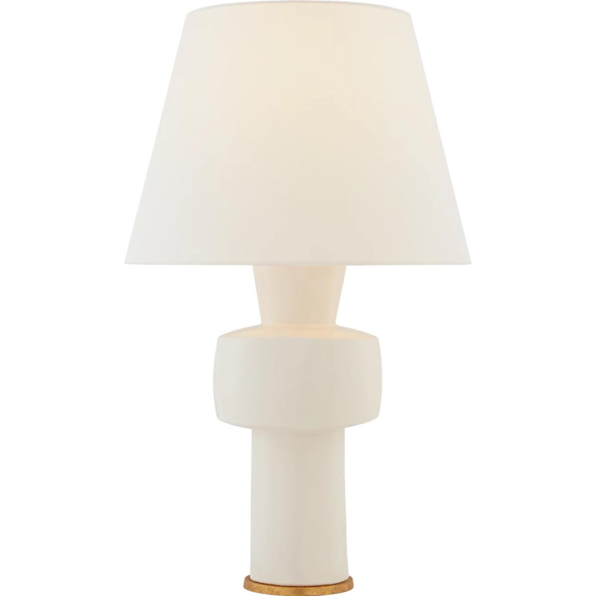 Visual Comfort Signature Collection CS3656IVO-L Christopher Spitzmiller Eerdmans 29 inch 100 watt Ivory Table Lamp Portable Light, Medium
