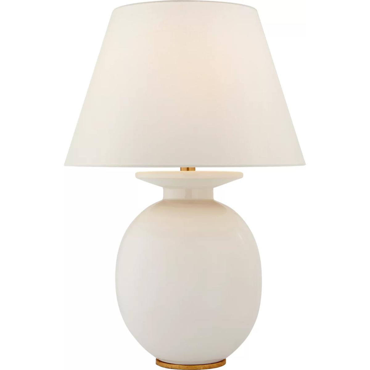 Visual Comfort Signature Collection CS3658IVO-L Christopher Spitzmiller Hans 29.75 inch 100 watt Ivory Table Lamp Portable Light, Medium