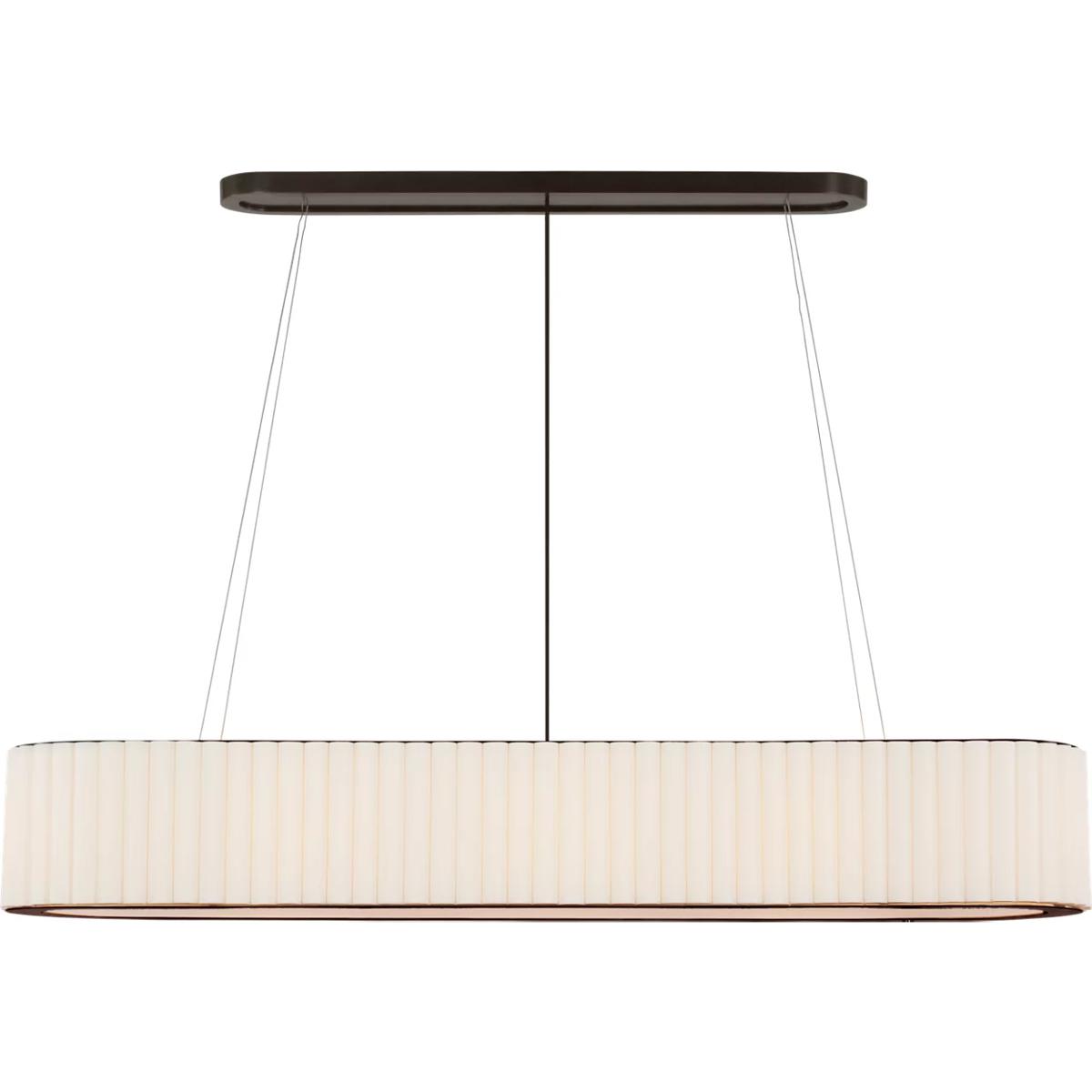 Visual Comfort Signature Collection IKF5445BZ-L Ian K. Fowler Palati LED 54 inch Bronze Linear Chandelier Ceiling Light, Large