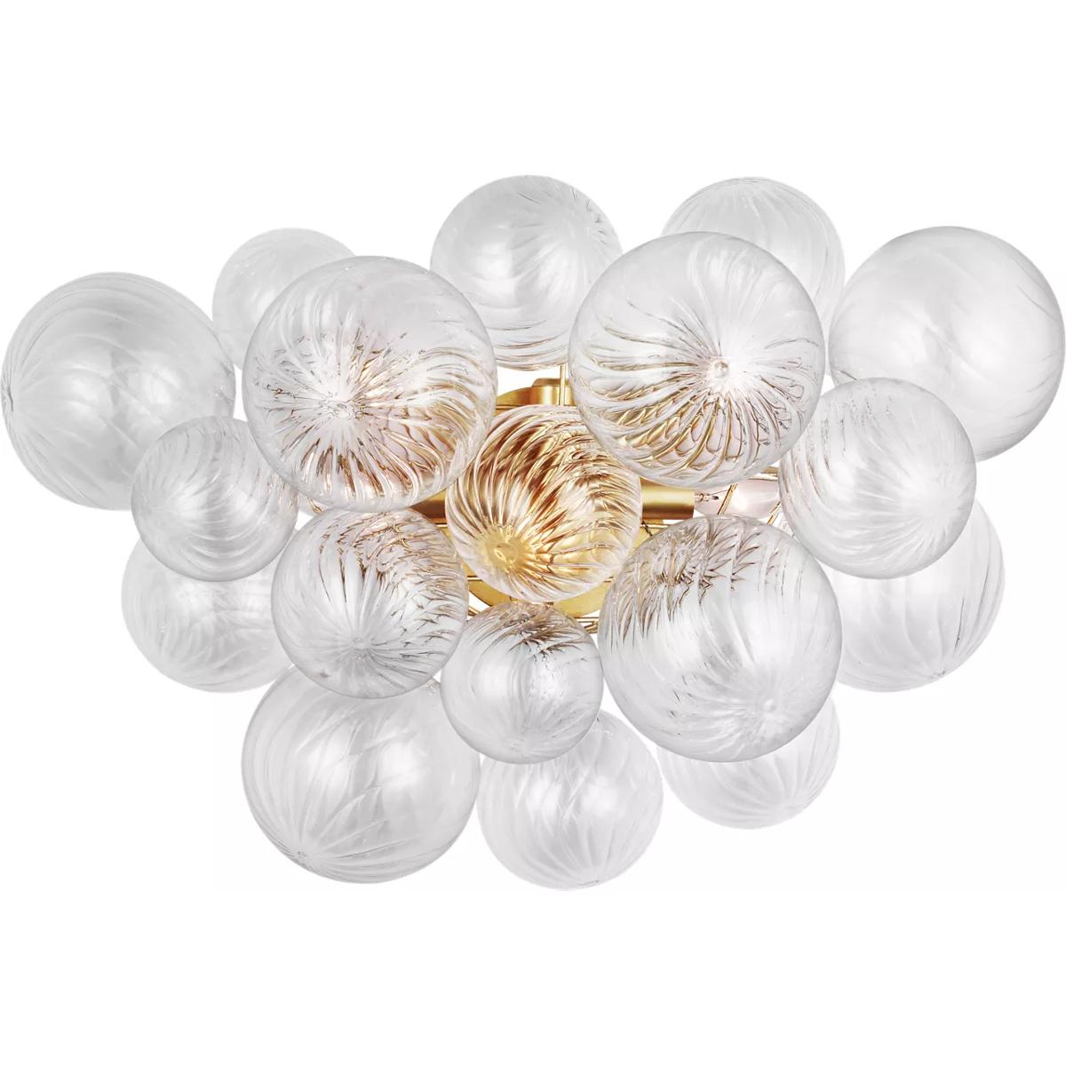 Lighting New York R-JN2006G-CG Visual Comfort Signature Collection Julie Neill Talia LED 26.75 inch Gild Sconce Wall Light, Large JN2006G-CG - Open Bo
