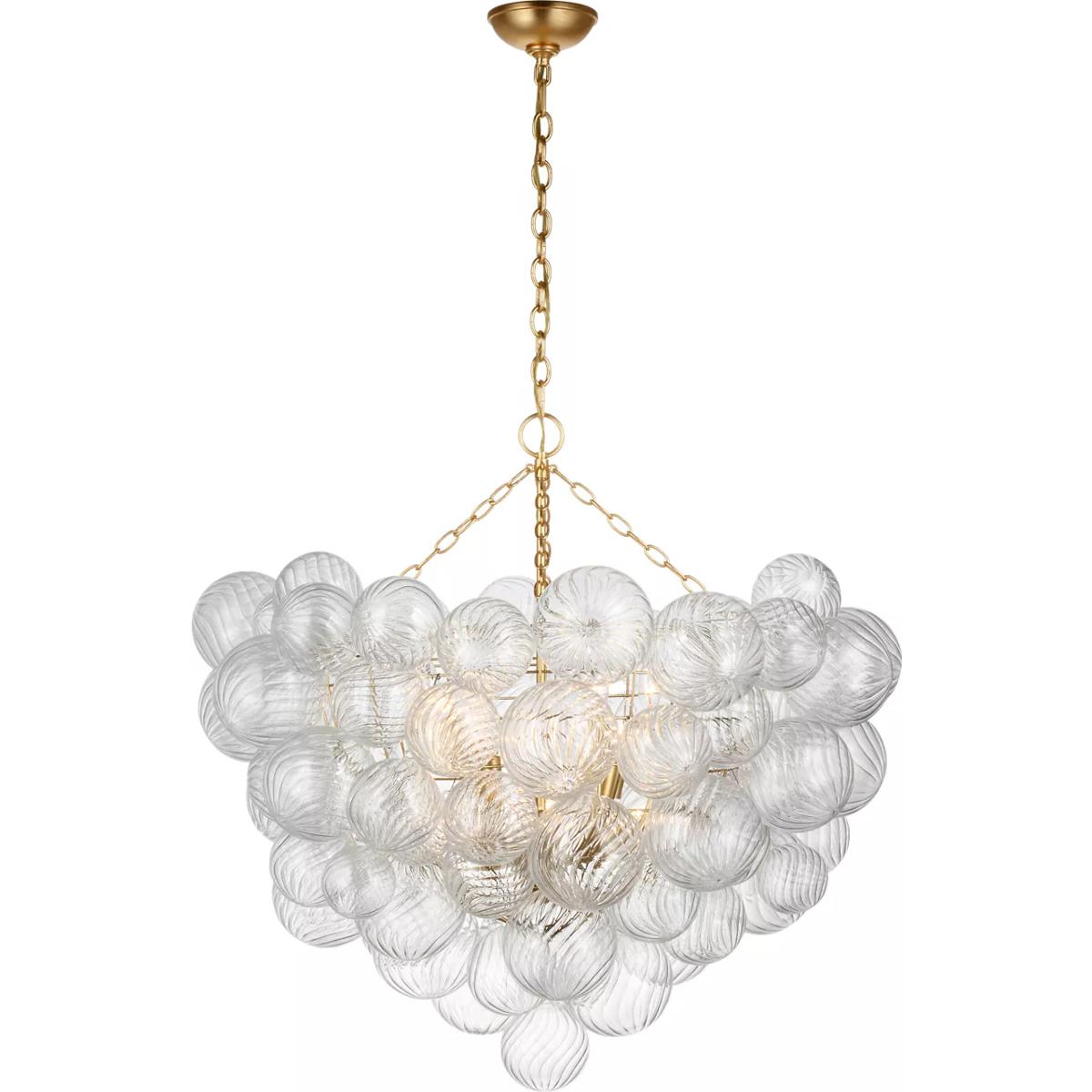 Visual Comfort Signature Collection JN5113G-CG Julie Neill Talia LED 37.75 inch Gild Chandelier Ceiling Light, Grande