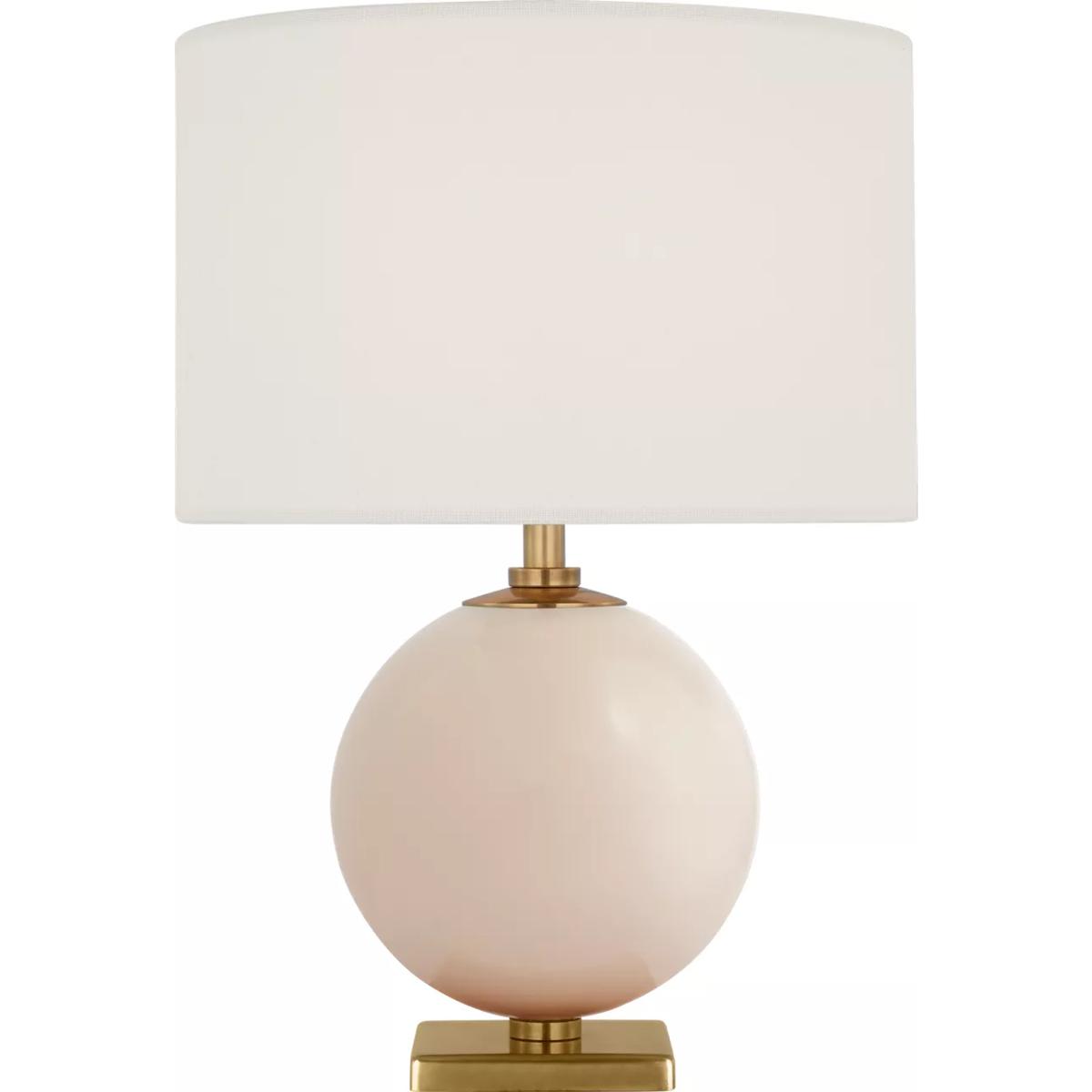 Visual Comfort Signature Collection KS3008BLS-L-CL kate spade new york Elsie 12.25 inch 2 watt Blush Cordless Accent Lamp Portable Light