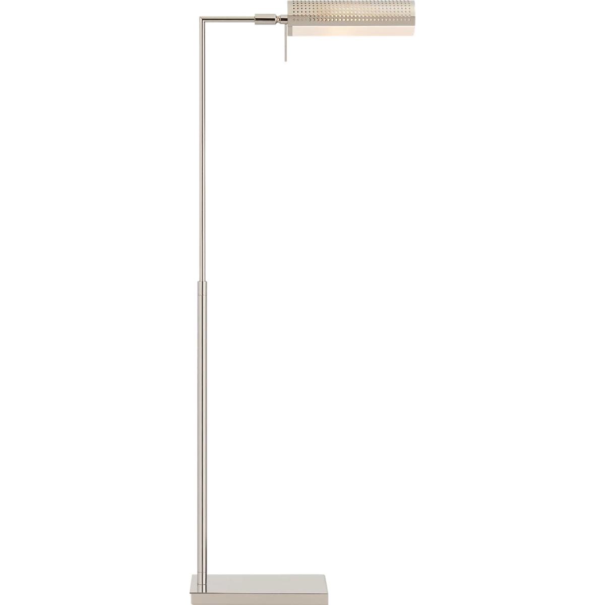 Visual Comfort Signature Collection KW1062PN-WG Kelly Wearstler Precision 39.5 inch 9 watt Polished Nickel Pharmacy Floor Lamp Portable Light