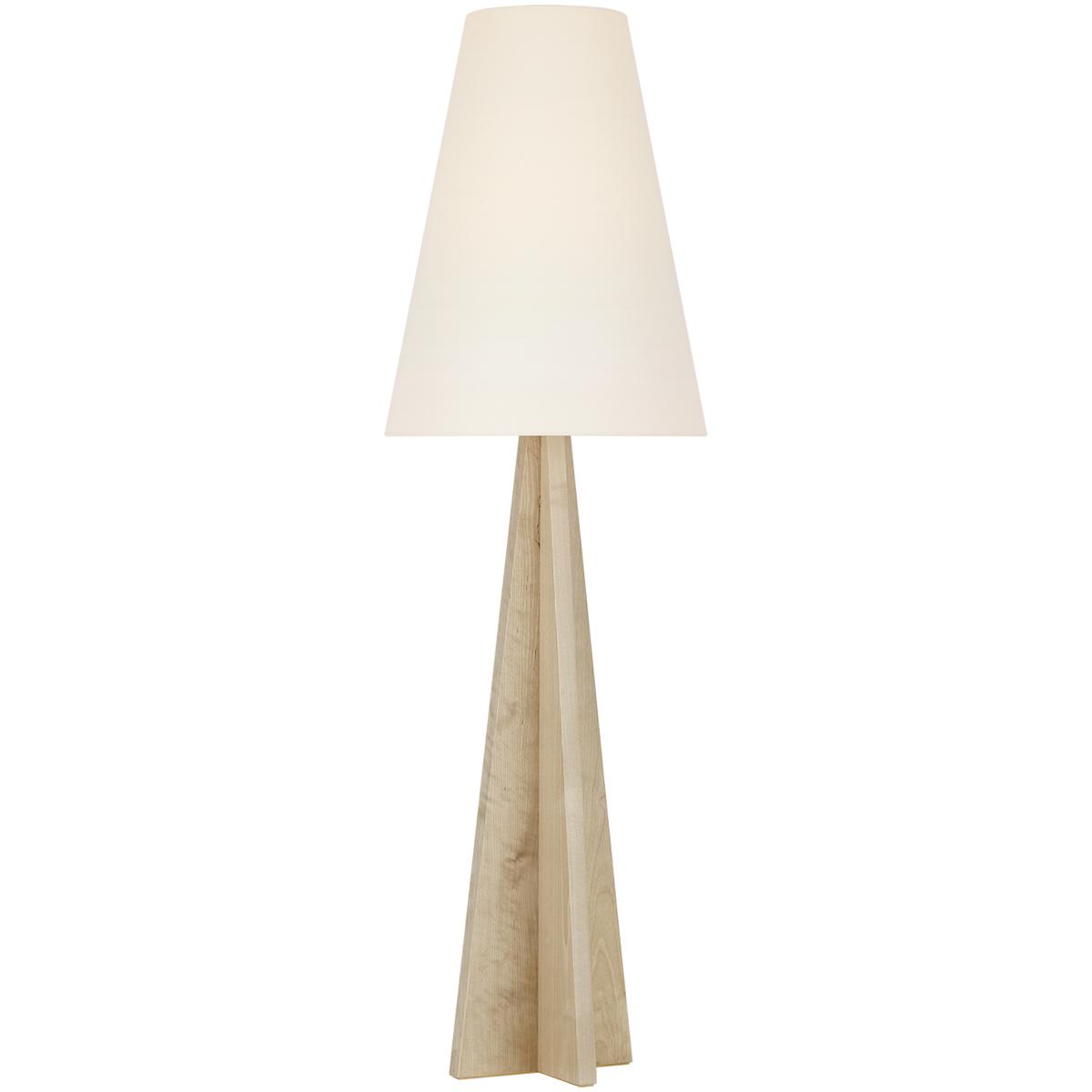 Visual Comfort Signature Collection KW1590NMP-L Kelly Wearstler Crue 65.5 inch 8 watt Natural Maple Floor Lamp Portable Light