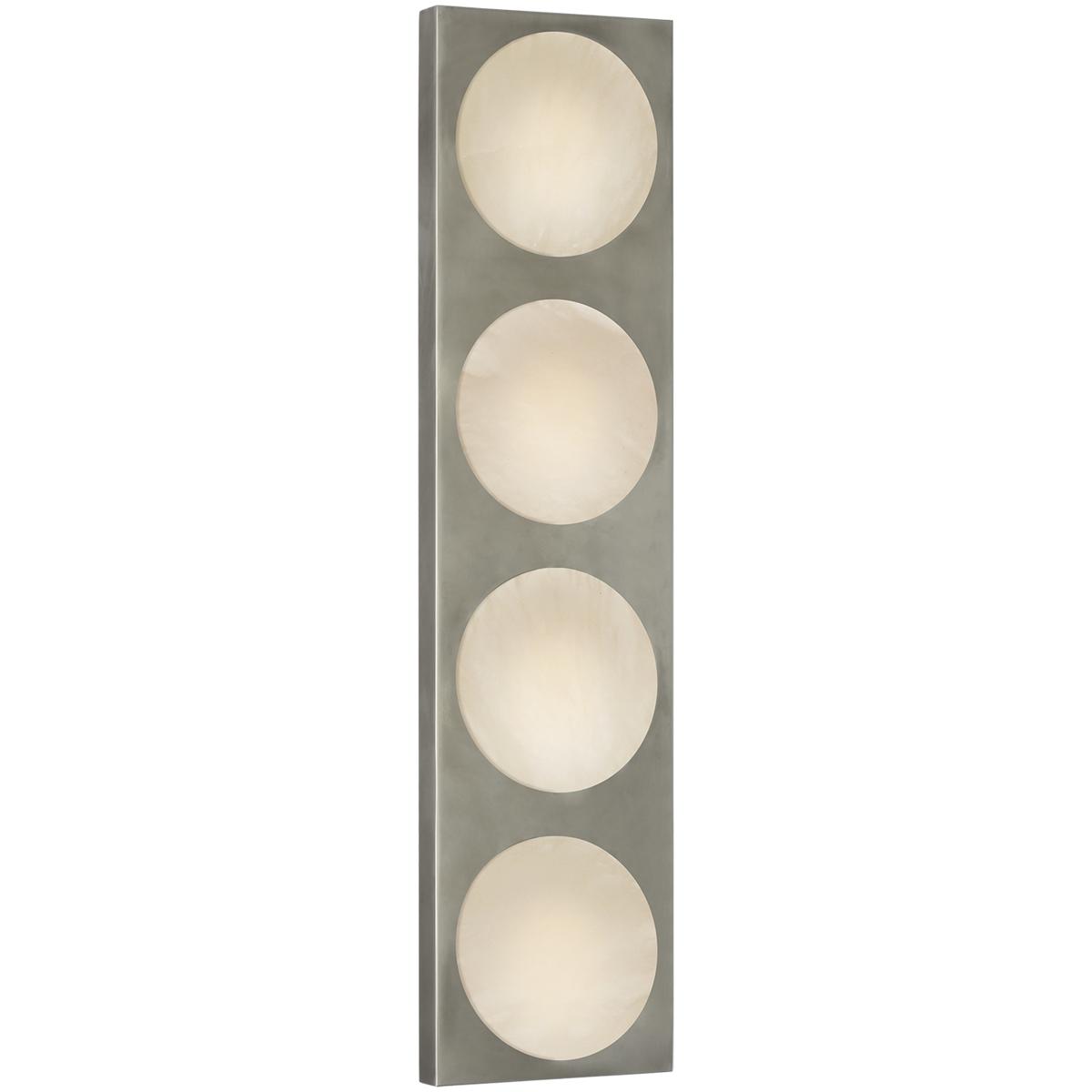 Visual Comfort Signature Collection Kelly Wearstler Dichotomy 18 Inch Wall Sconce Dichotomy - KW 2145PWT-ALB - Modern Contemporary