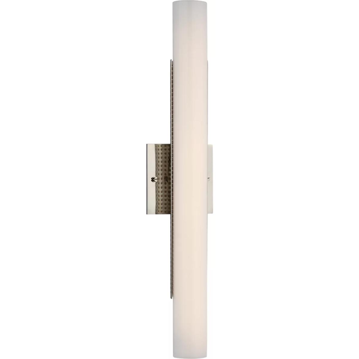 Visual Comfort Signature Collection KW2223PN-WG Kelly Wearstler Precision LED 4.25 inch Polished Nickel Bath Light Wall Light