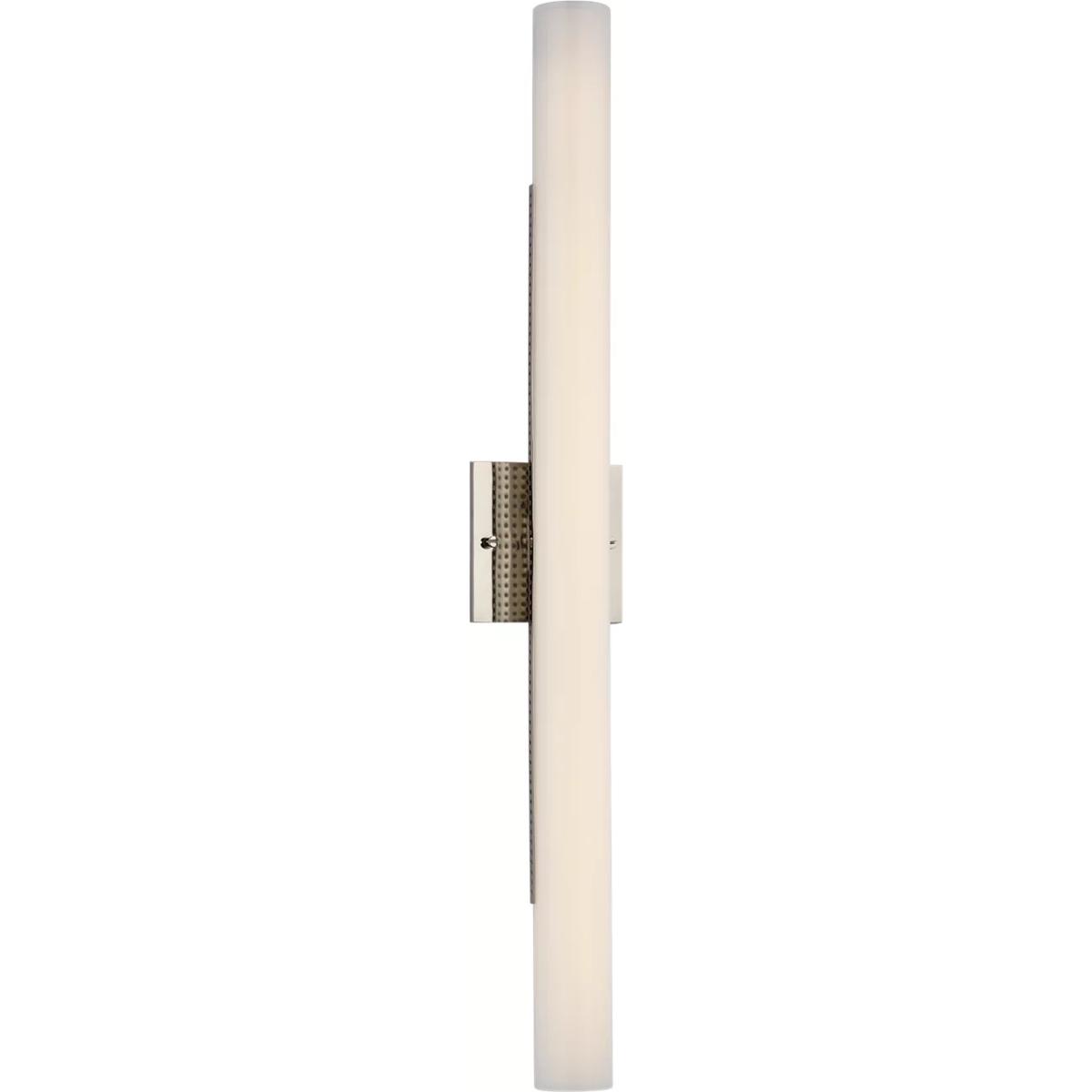Visual Comfort Signature Collection KW2224PN-WG Kelly Wearstler Precision LED 4.25 inch Polished Nickel Bath Light Wall Light