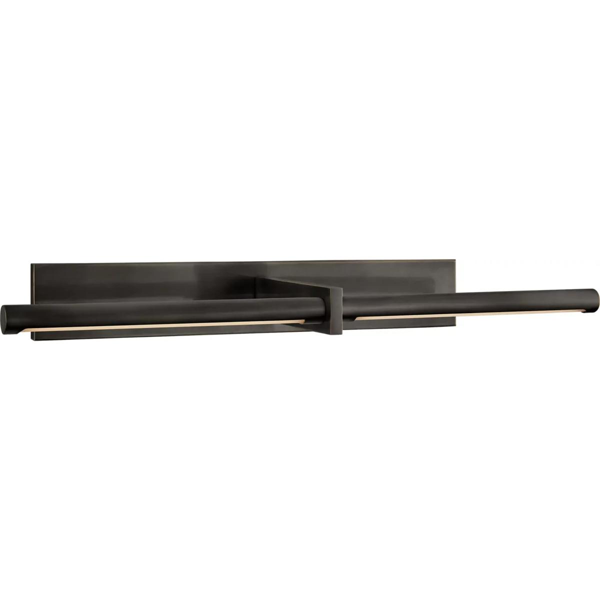 Visual Comfort Signature Collection KW2734BZ Kelly Wearstler Axis 20 watt 24 inch Bronze Picture Light Wall Light