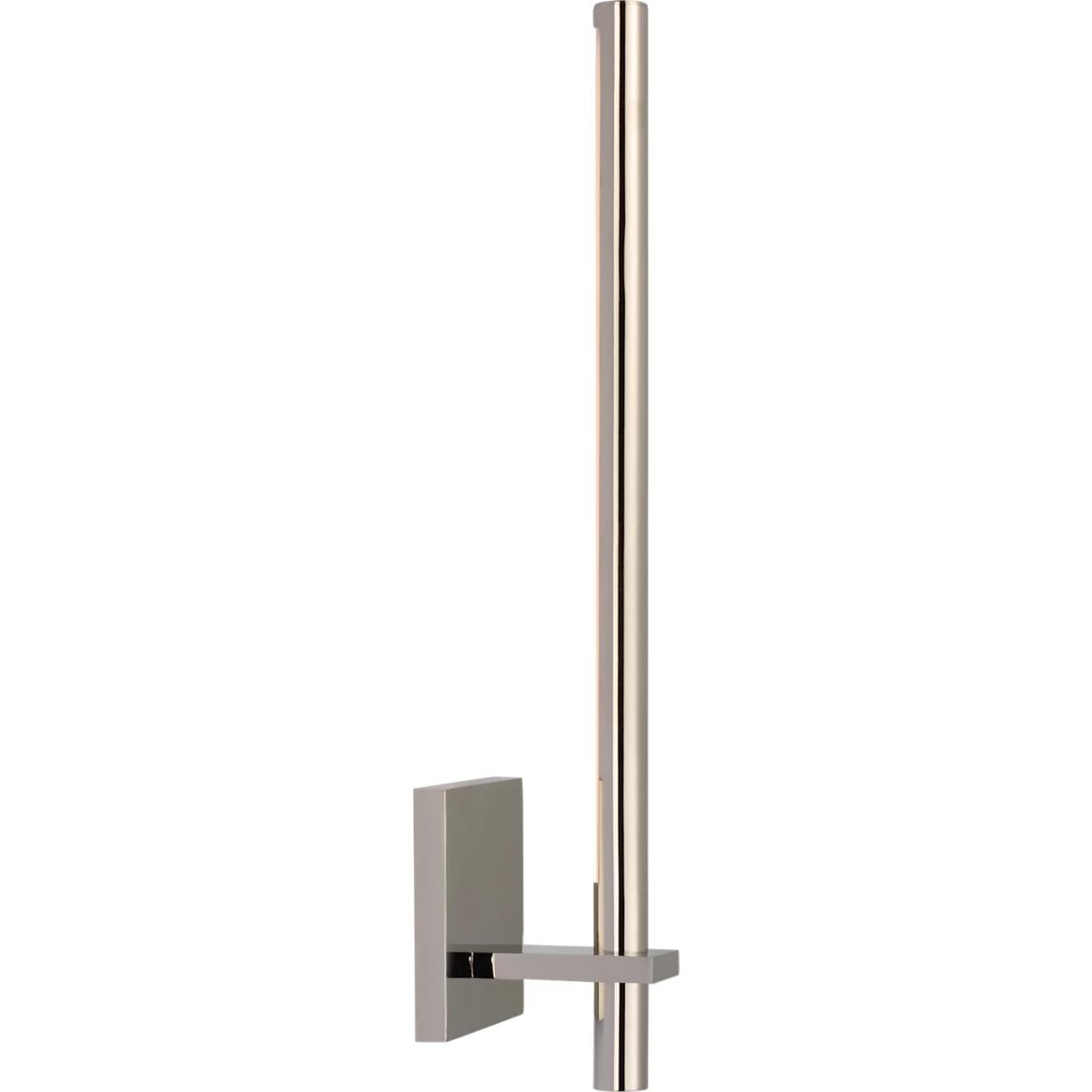 Visual Comfort Signature Collection KW2735PN Kelly Wearstler Axis LED 4.5 inch Polished Nickel Sconce Wall Light, Medium