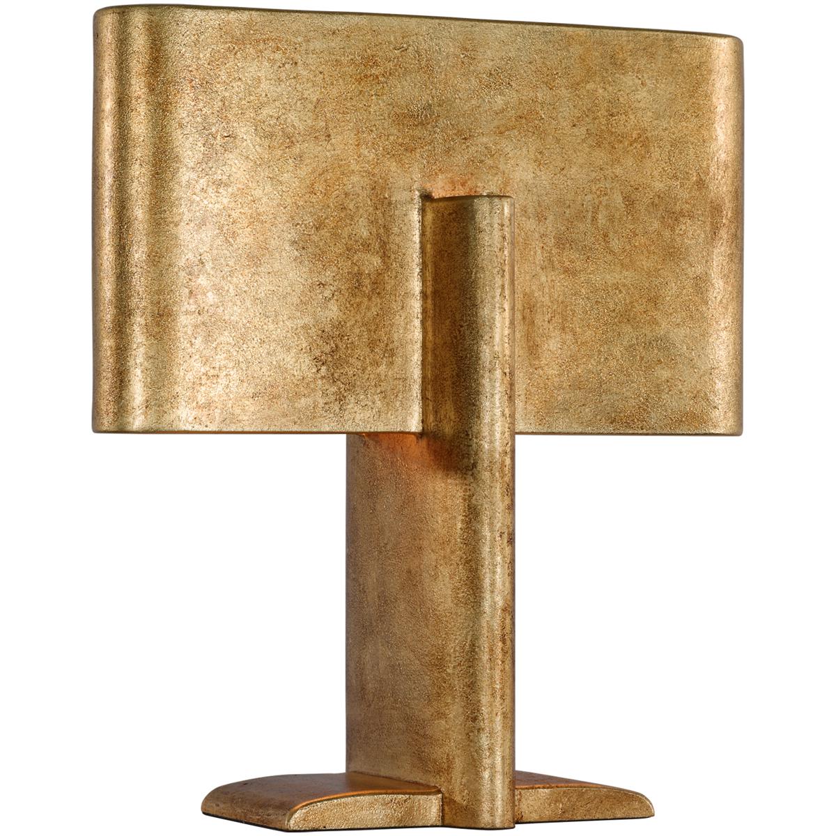 Visual Comfort Signature Collection KW3440MGD Kelly Wearstler Lotura 16.75 inch 15 watt Museum Gild Intersecting Table Lamp Portable Light
