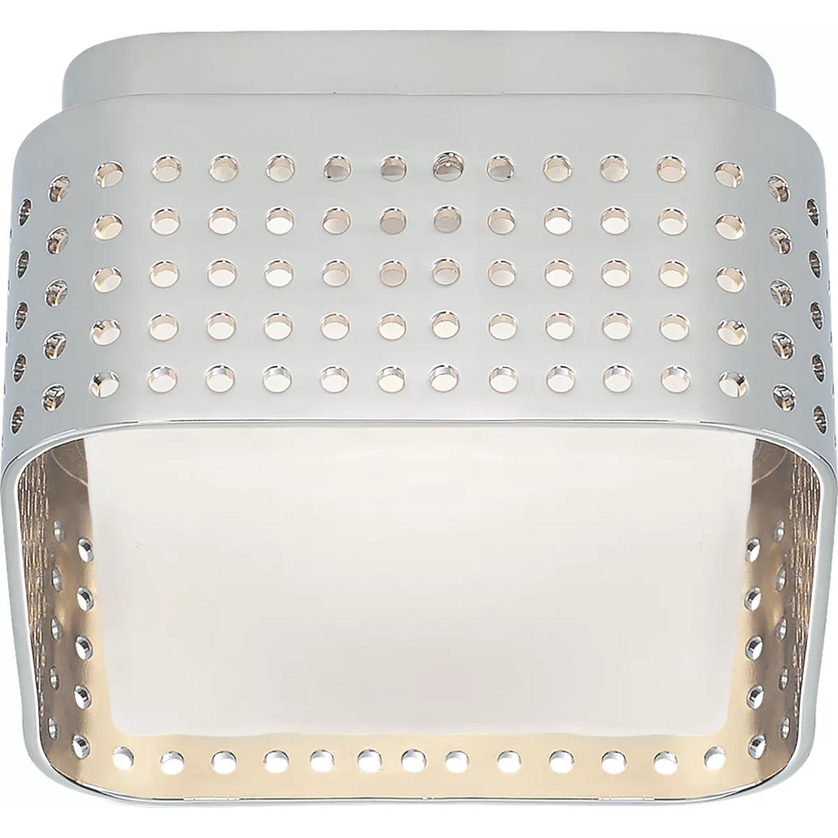 Visual Comfort Signature Collection KW4055PN-CDG Kelly Wearstler Precision LED 4.5 inch Polished Nickel Flush Mount Ceiling Light
