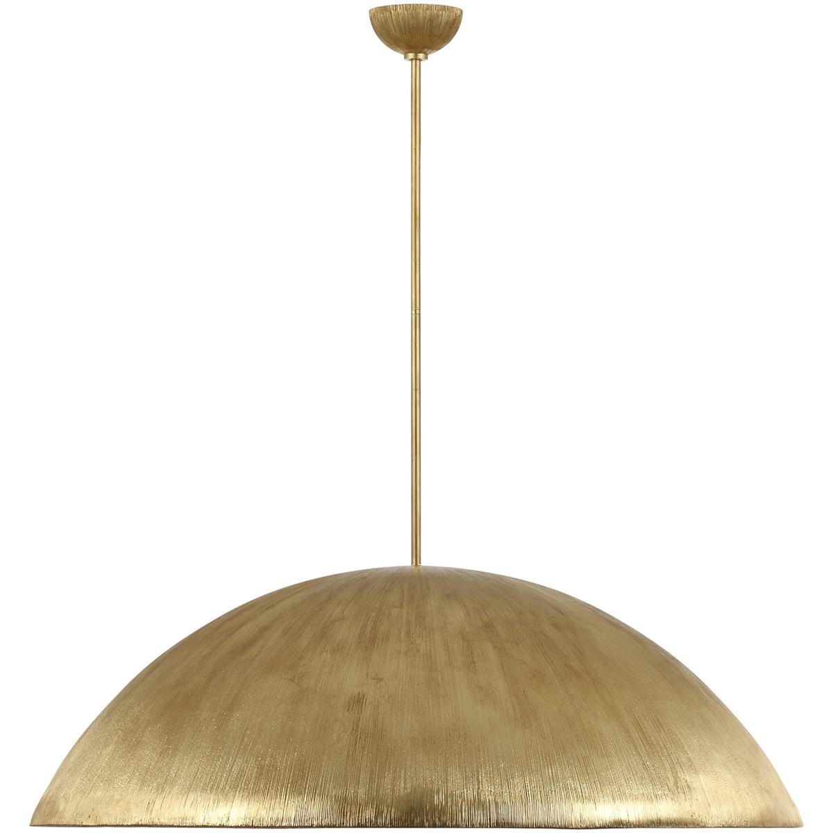 Visual Comfort Signature Collection KW5042G-WG Kelly Wearstler Utopia LED 48 inch Gild Sculpted Pendant Ceiling Light