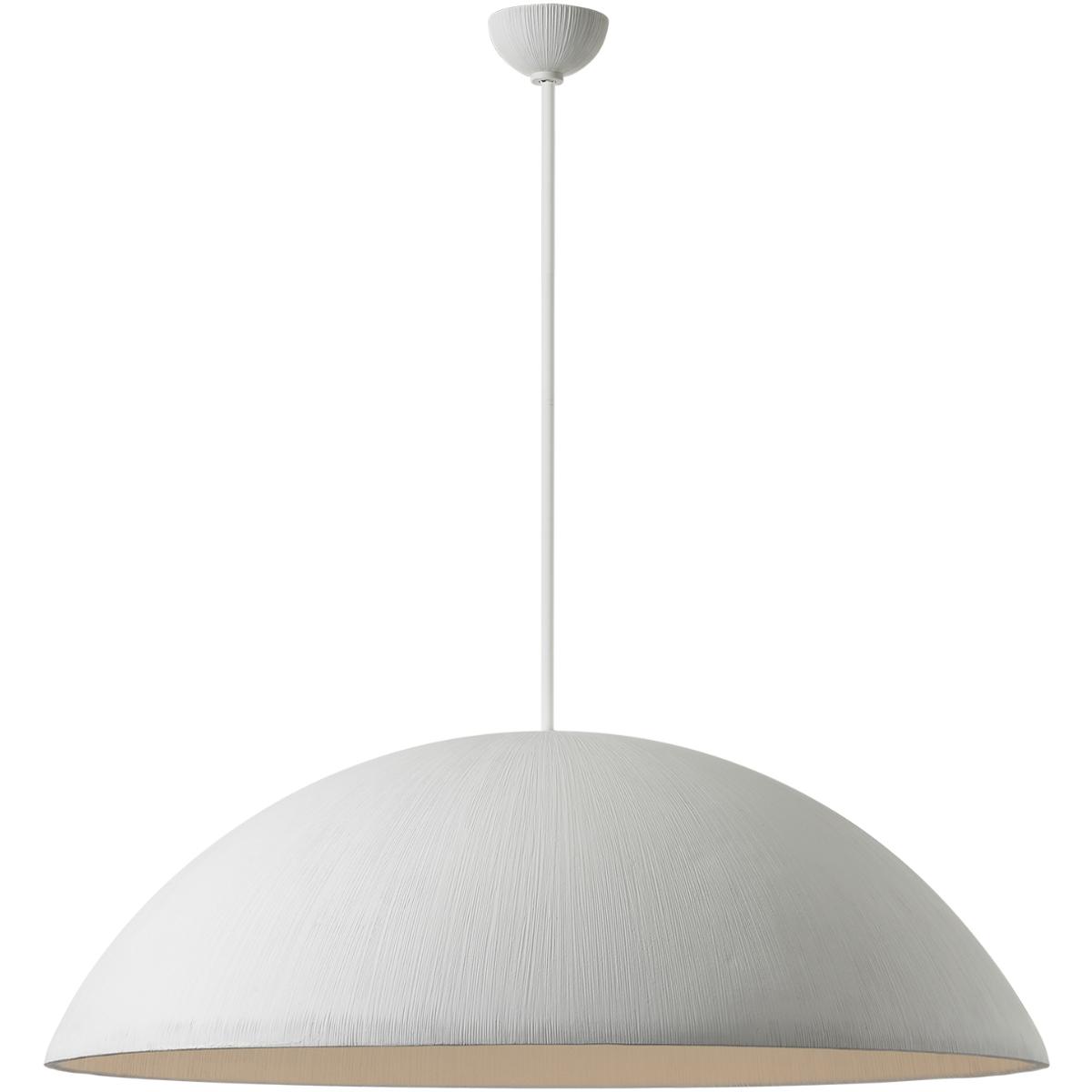 Visual Comfort Signature Collection KW5042PW-WG Kelly Wearstler Utopia LED 48 inch Plaster White Sculpted Pendant Ceiling Light