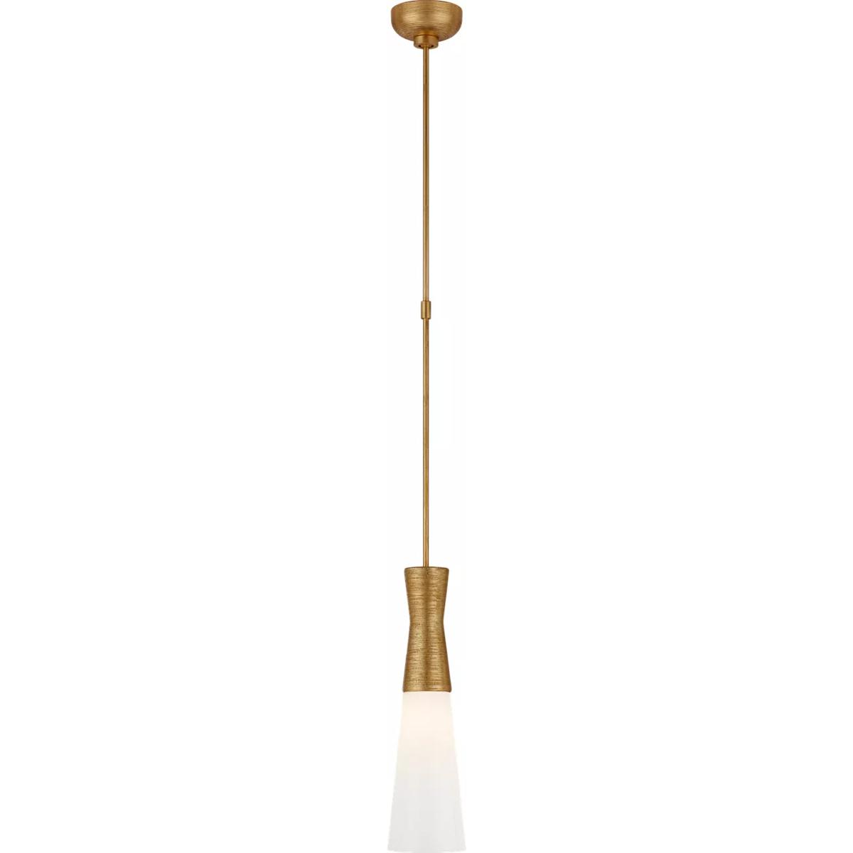 Visual Comfort Signature Collection KW5533G-WG Kelly Wearstler Utopia 1 Light 5 inch Gild Pendant Ceiling Light, Medium