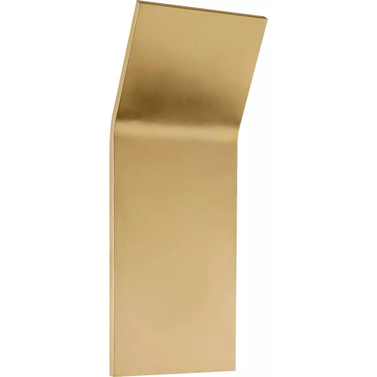 Visual Comfort Signature Collection PB2050NB Peter Bristol Bend LED 8 inch Natural Brass Wall Light, Large