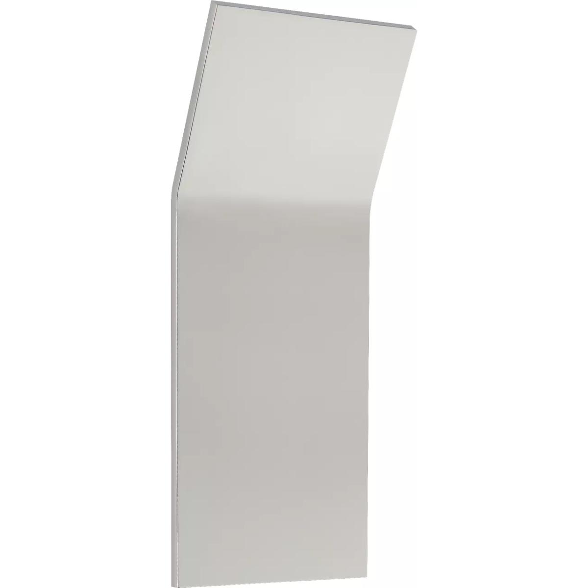 Visual Comfort Signature Collection PB2050PN Peter Bristol Bend LED 8 inch Polished Nickel Wall Light, Large