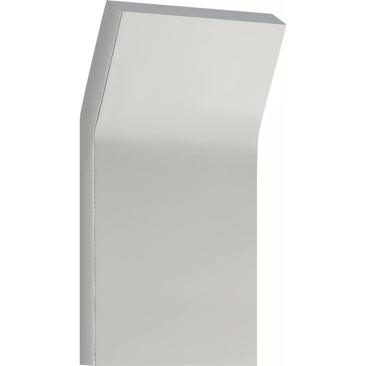 Visual Comfort Signature Collection PB2052PN Peter Bristol Bend LED 4.5 inch Polished Nickel Wall Light, Medium