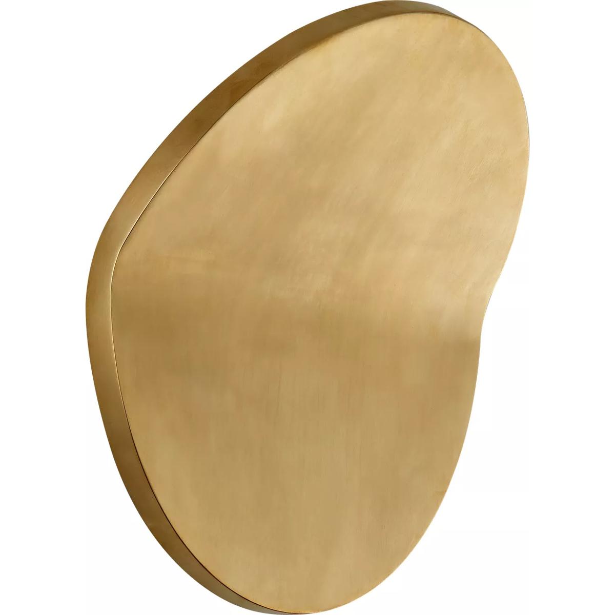Visual Comfort Signature Collection PB2055NB Peter Bristol Bend LED 12 inch Natural Brass Wall Light, Large