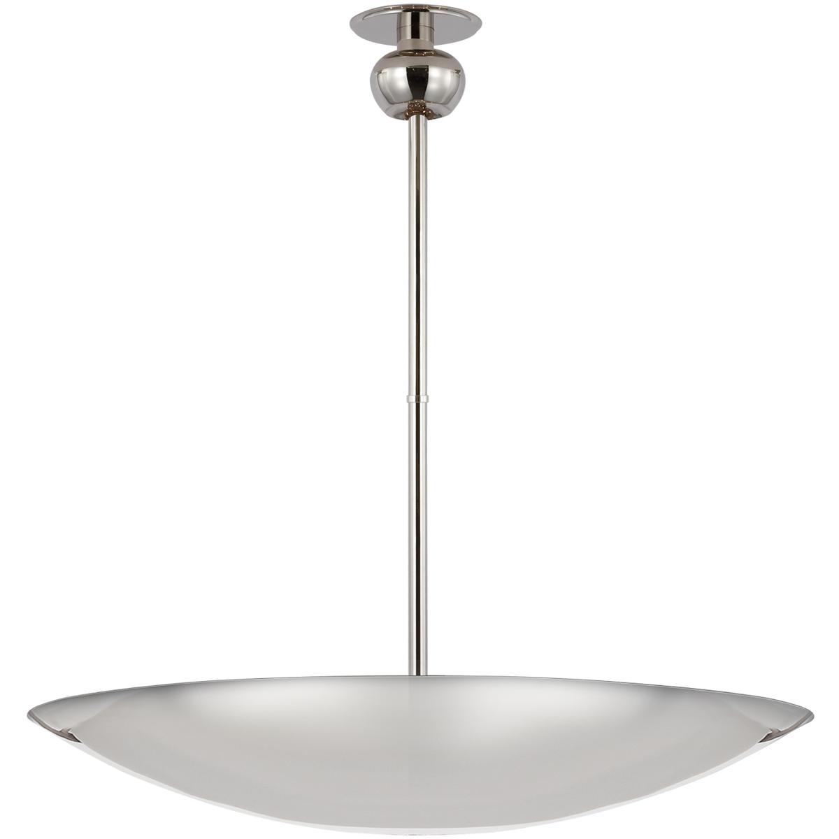 Visual Comfort Signature Collection PCD5116PN Paloma Contreras Comtesse LED 38.75 inch Polished Nickel Uplight Chandelier Ceiling Light, XL