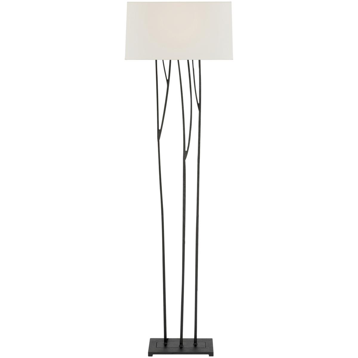 Visual Comfort Signature Collection S1050BR-L Ian K. Fowler Aspen 59.5 inch 60 watt Blackened Rust Floor Lamp Portable Light in Linen
