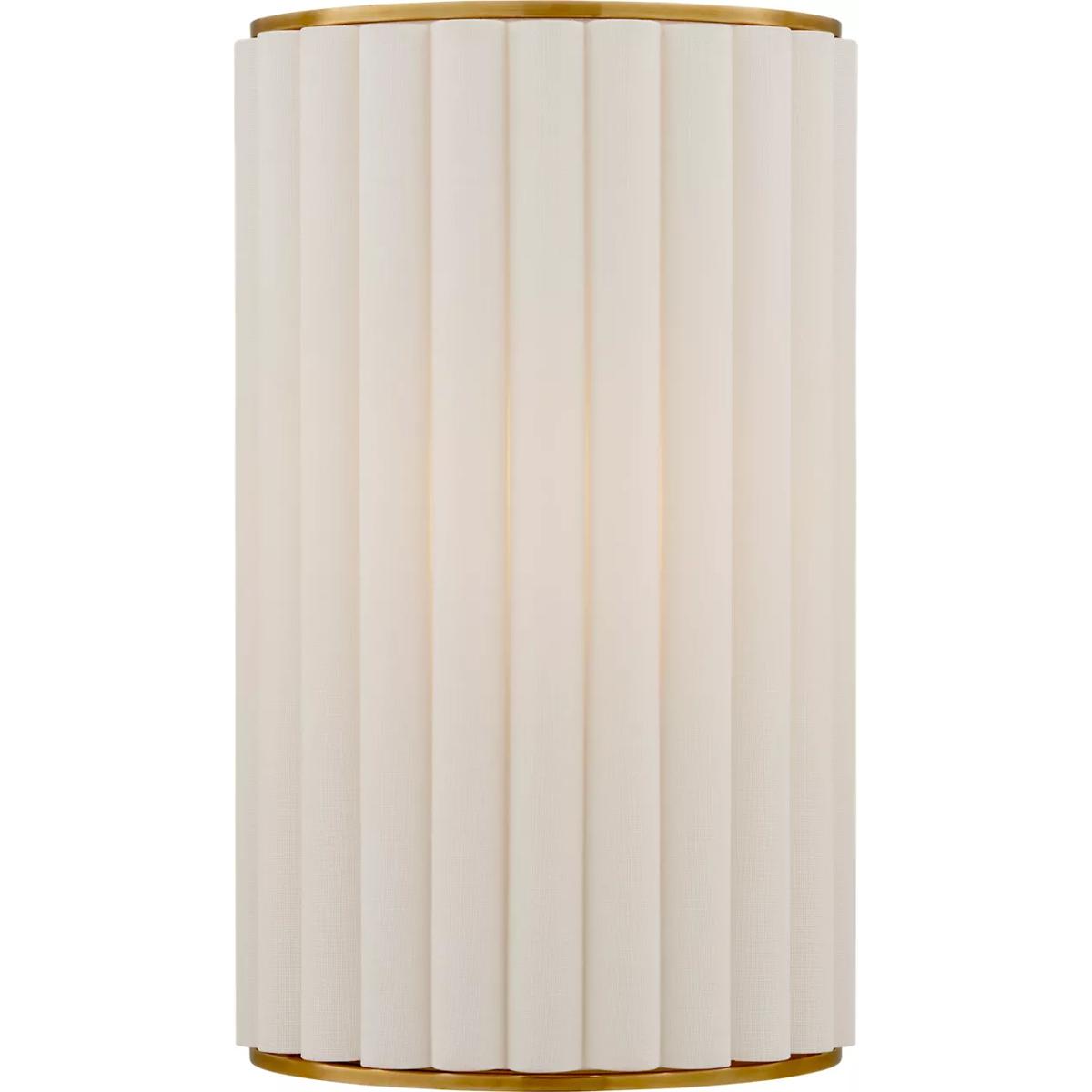Visual Comfort Signature Collection S2440HAB-L Ian K. Fowler Palati 1 Light 8.5 inch Hand-Rubbed Antique Brass Sconce Wall Light, Small