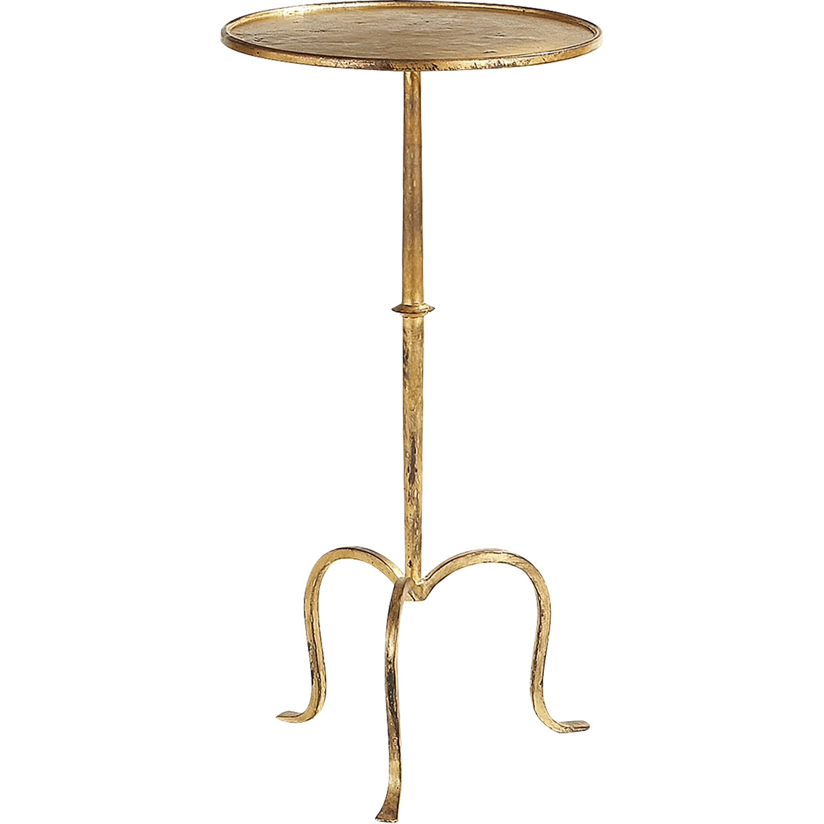 Lighting New York R-SF210GI Visual Comfort Studio Martini 24 X 12 inch Gilded Iron Accent Table SF210GI - Open Box
