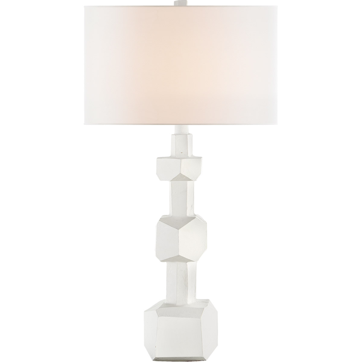 Visual Comfort Signature Collection SK3013PW-L Suzanne Kasler Vienne 33 inch 100 watt Plaster White Buffet Lamp Portable Light, Medium
