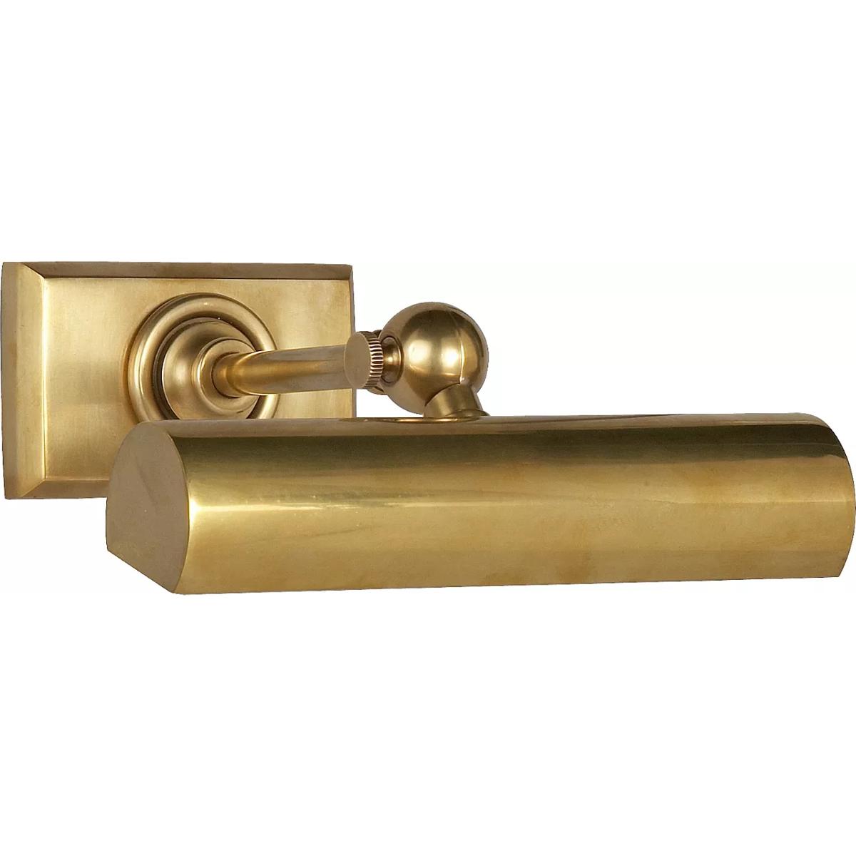 Lighting New York R-SL2704HAB Visual Comfort E.F. Chapman Cabinet Makers 1 Light Picture Light in Hand-Rubbed Antique Brass SL2704HAB - Open Box