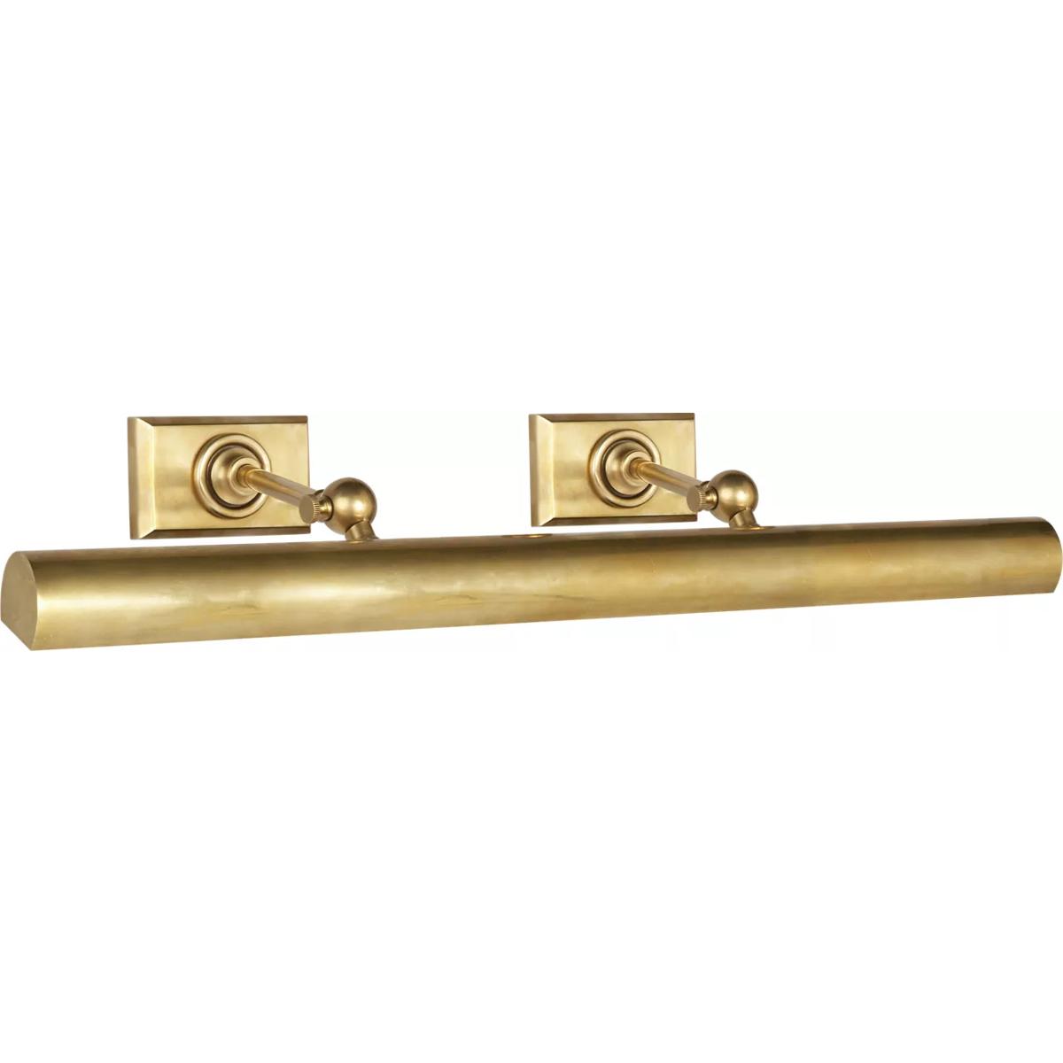 Visual Comfort Signature Collection SL2706HAB Chapman & Myers Cabinet Maker 50 watt 24 inch Hand-Rubbed Antique Brass Picture Light Wall Light