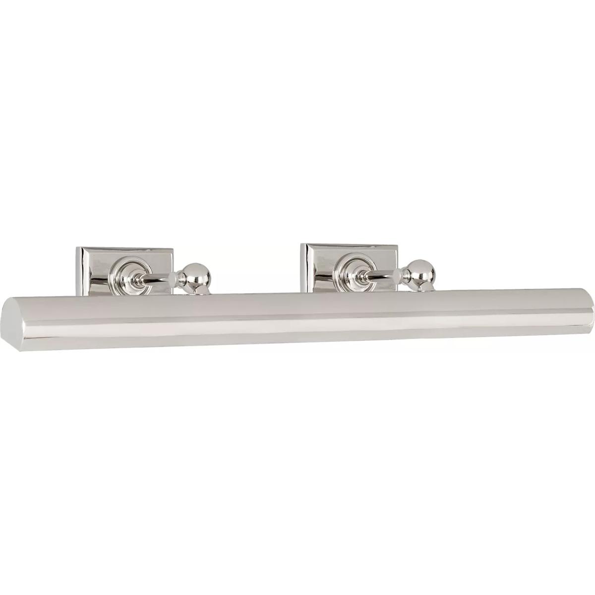 Visual Comfort Signature Collection SL2706PN Chapman & Myers Cabinet Maker 50 watt 24 inch Polished Nickel Picture Light Wall Light