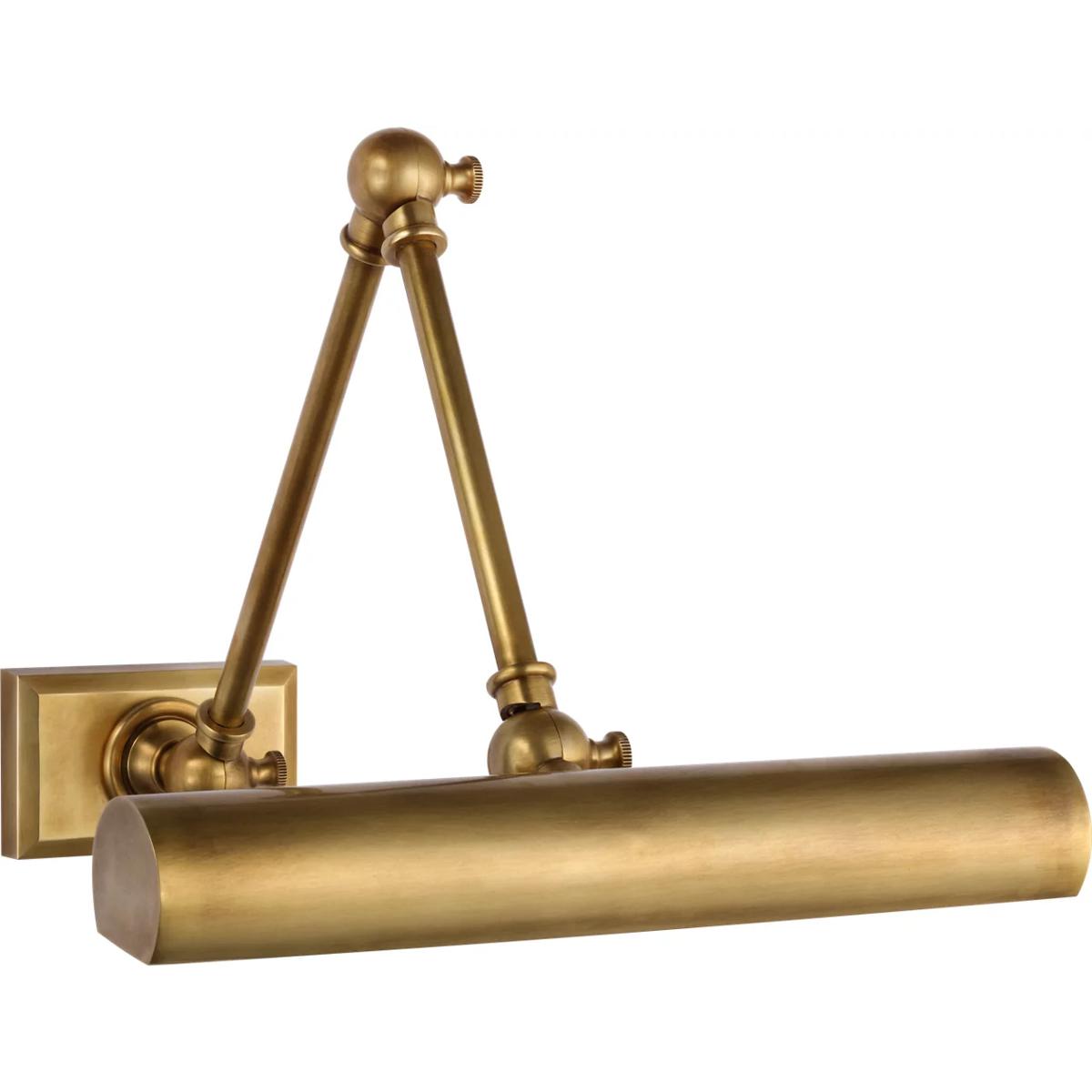 Visual Comfort Signature Collection SL2709HAB Chapman & Myers Cabinet Maker 13.25 inch 8 watt Hand-Rubbed Antique Brass Double Library Light Wall Ligh