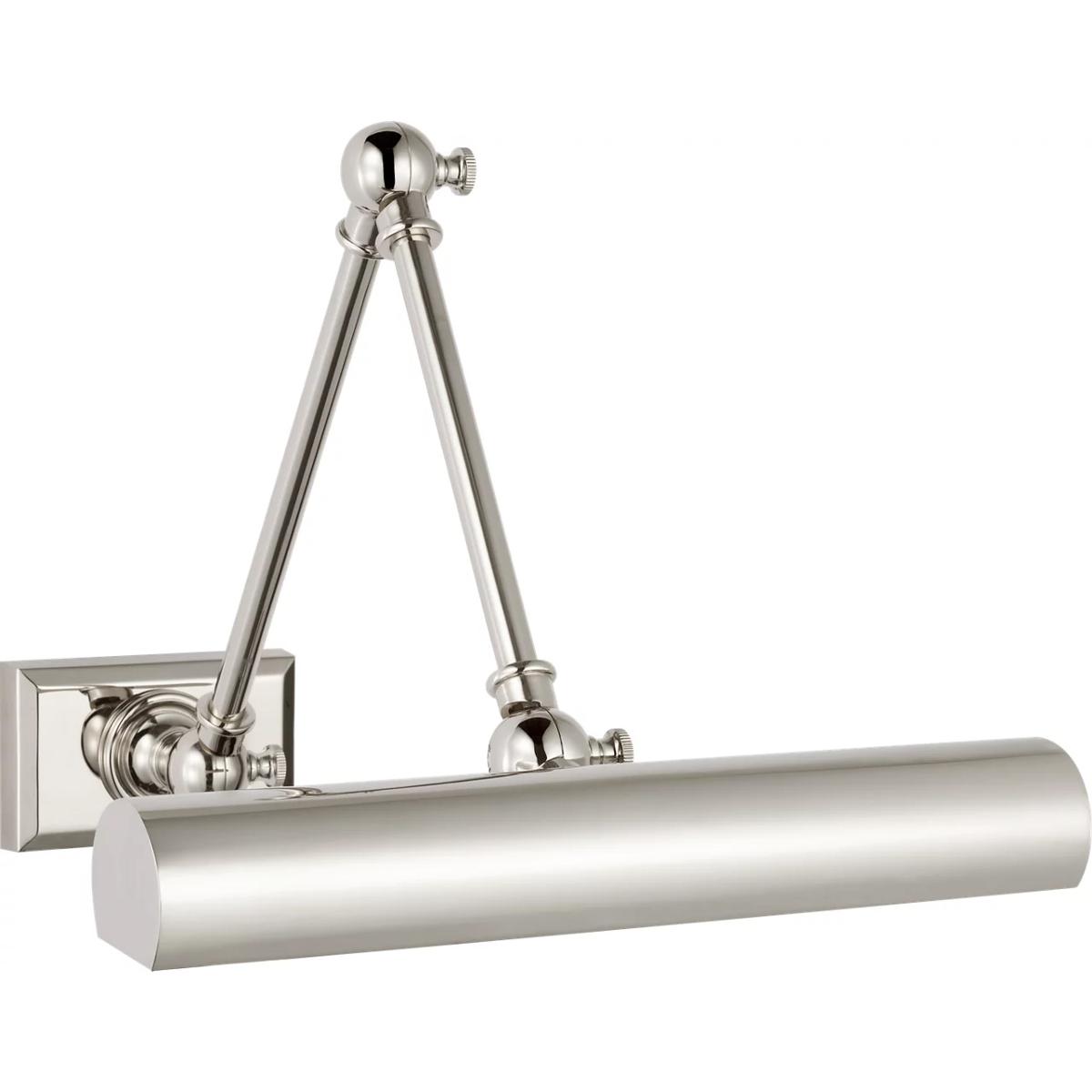 Visual Comfort Signature Collection SL2709PN Chapman & Myers Cabinet Maker 13.25 inch 8 watt Polished Nickel Double Library Light Wall Light