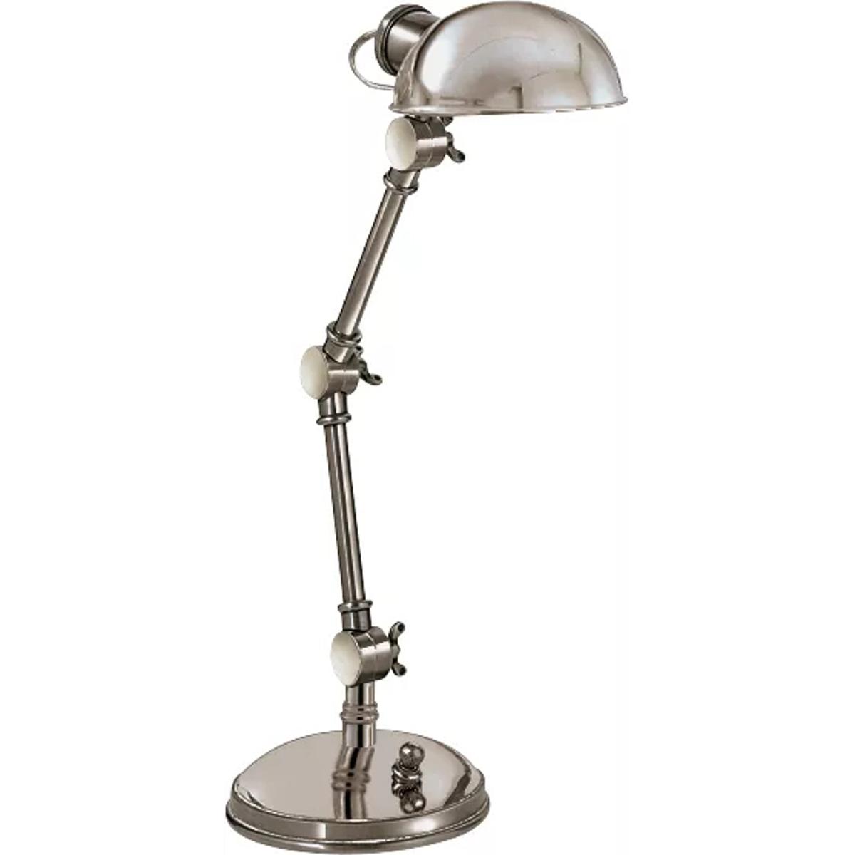 Visual Comfort Signature Collection SL3025PN Chapman & Myers Pixie 13 inch 25 watt Polished Nickel Table Lamp Portable Light