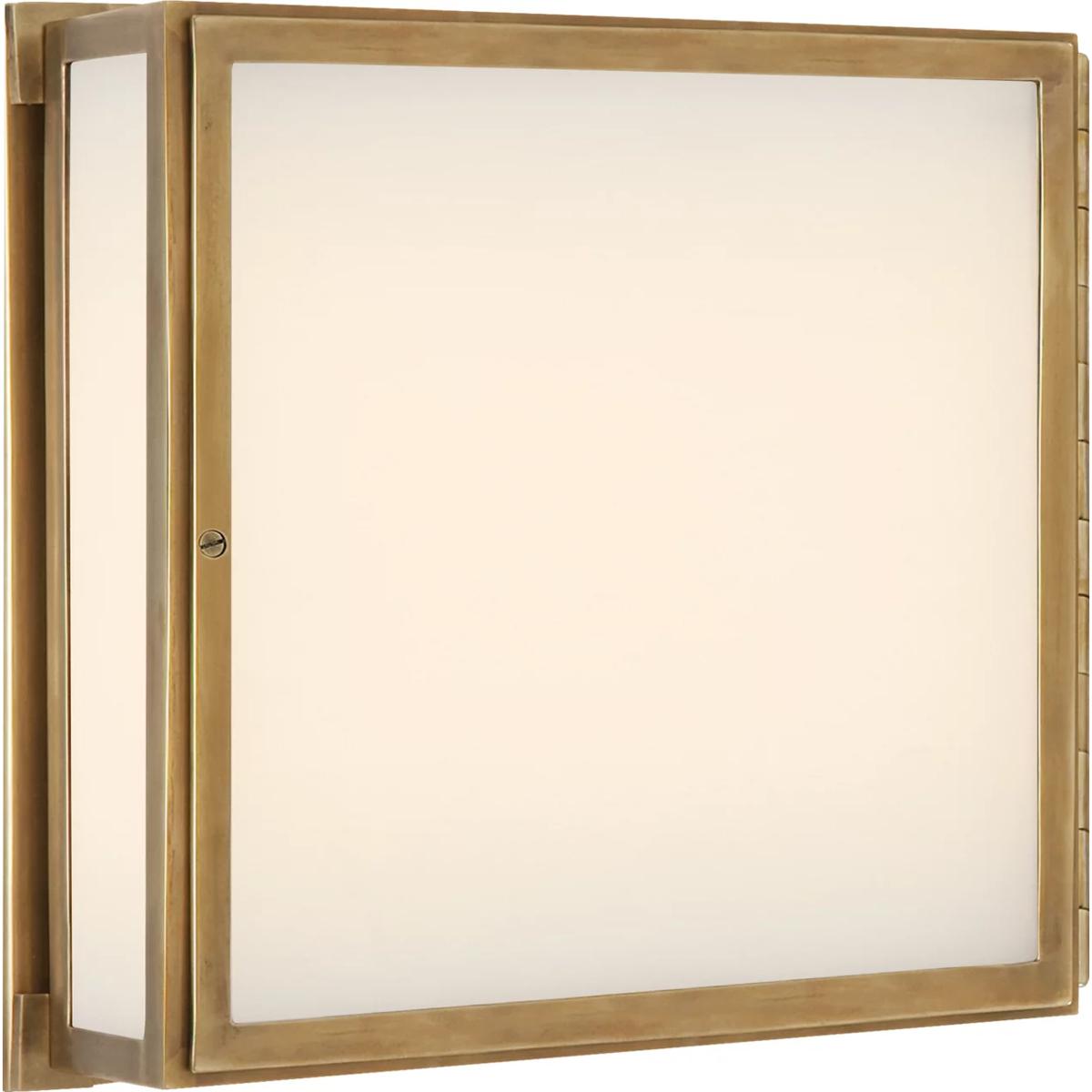 Visual Comfort Signature Collection Thomas O'Brien Mercer 12 Inch 2 Light Bath Vanity Light Mercer - TOB 2004HAB - Modern Contemporary