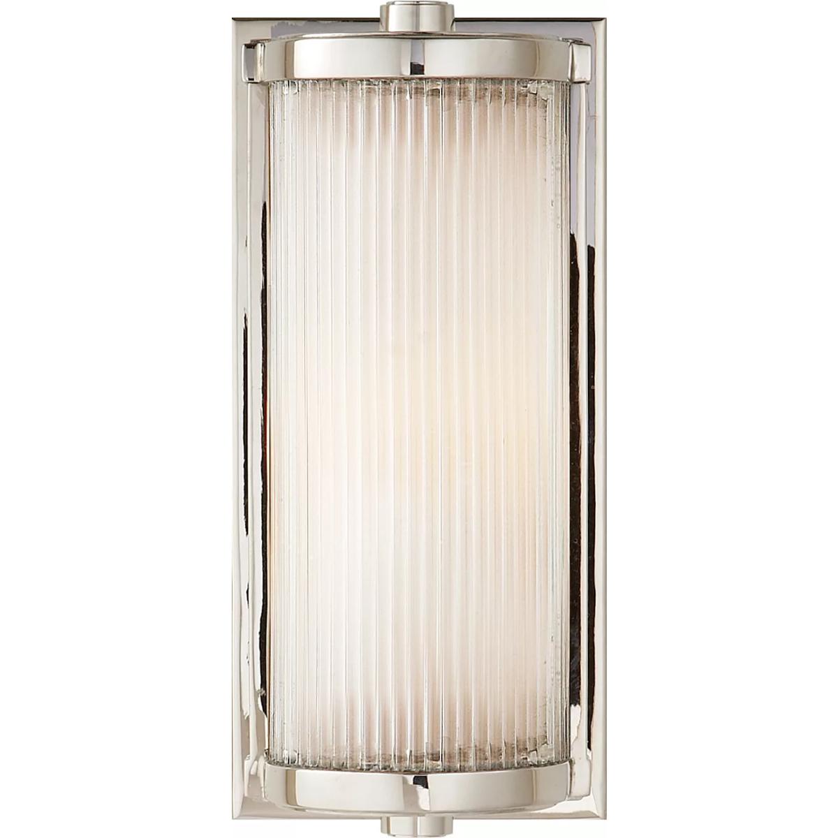 Visual Comfort Signature Collection TOB2140PN-FG Thomas O'Brien Dresser 1 Light 5 inch Polished Nickel Bath Light Wall Light
