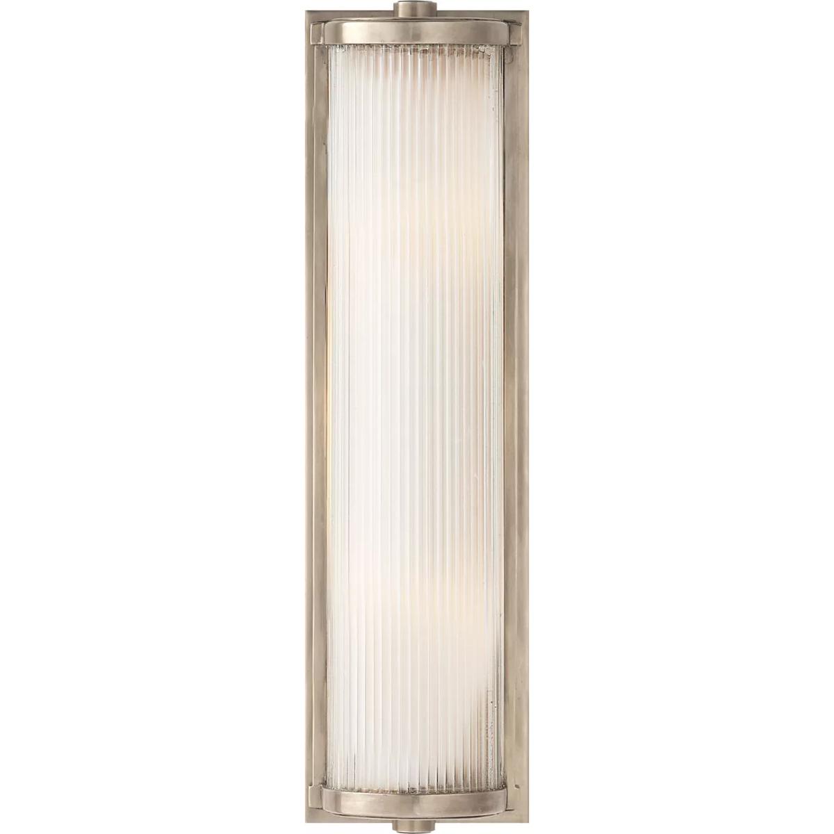 Visual Comfort Signature Collection TOB2141AN-FG Thomas O'Brien Dresser 2 Light 5 inch Antique Nickel Bath Light Wall Light