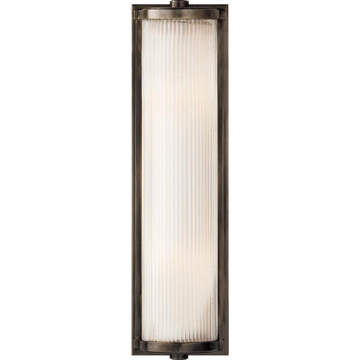 Visual Comfort Signature Collection TOB2141BZ-FG Thomas O'Brien Dresser 2 Light 5 inch Bronze Bath Light Wall Light