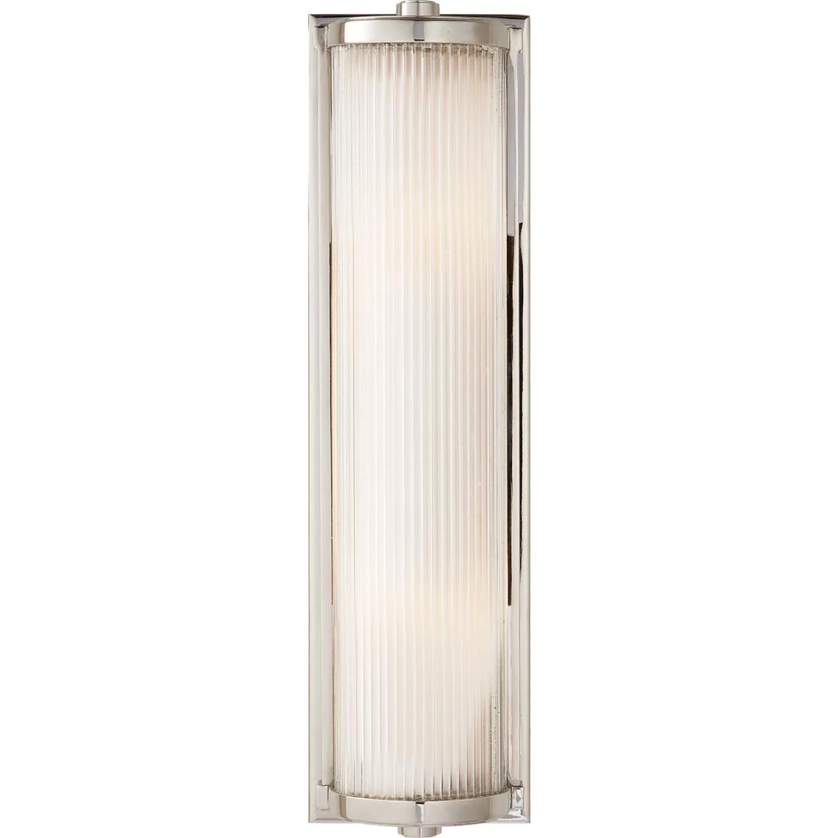 Visual Comfort Signature Collection TOB2141PN-FG Thomas O'Brien Dresser 2 Light 5 inch Polished Nickel Bath Light Wall Light