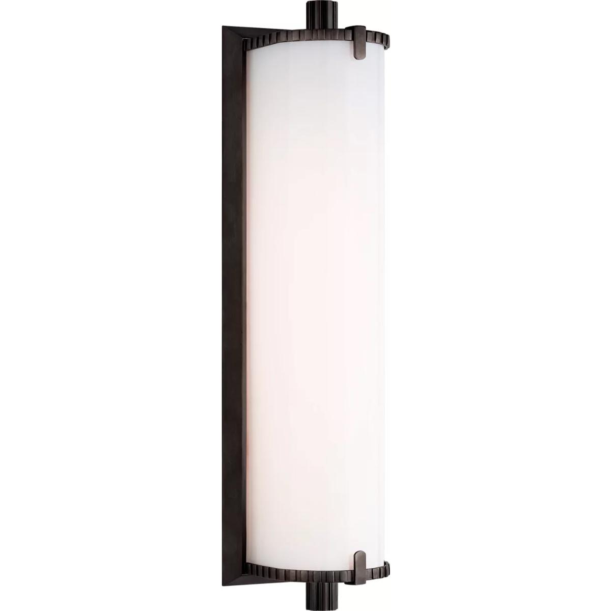 Visual Comfort Signature Collection TOB2192BZ-WG Thomas O'Brien Calliope2 LED 3.75 inch Bronze Bath Light Wall Light, Medium
