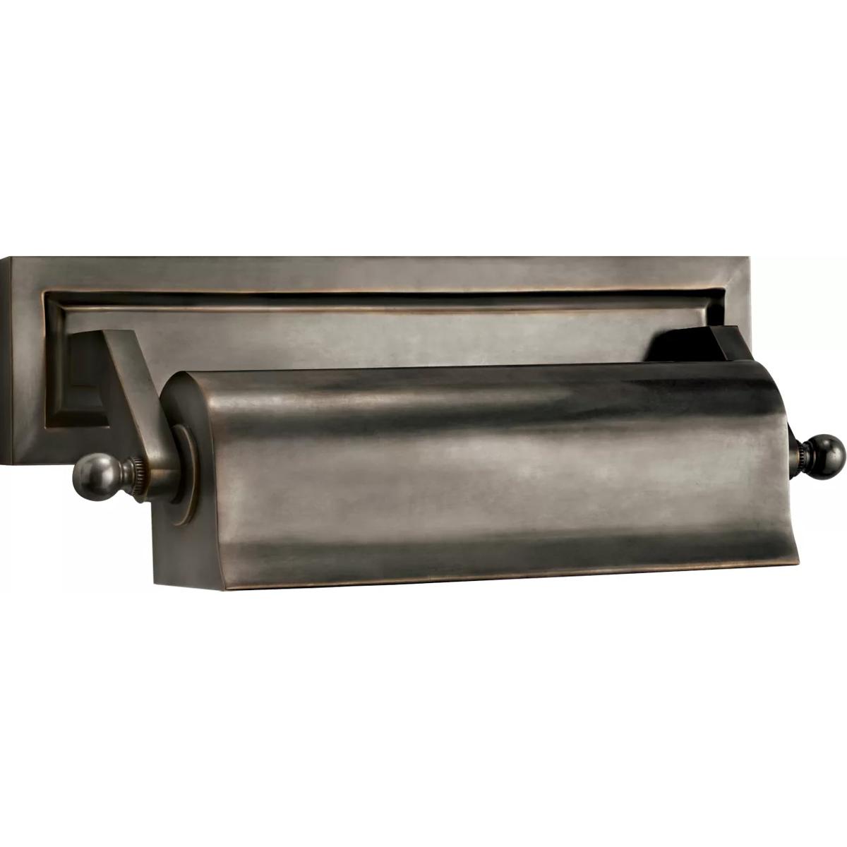 Visual Comfort Signature Collection TOB2604BZ Thomas O'Brien Library 40 watt 10.75 inch Bronze Picture Light Wall Light